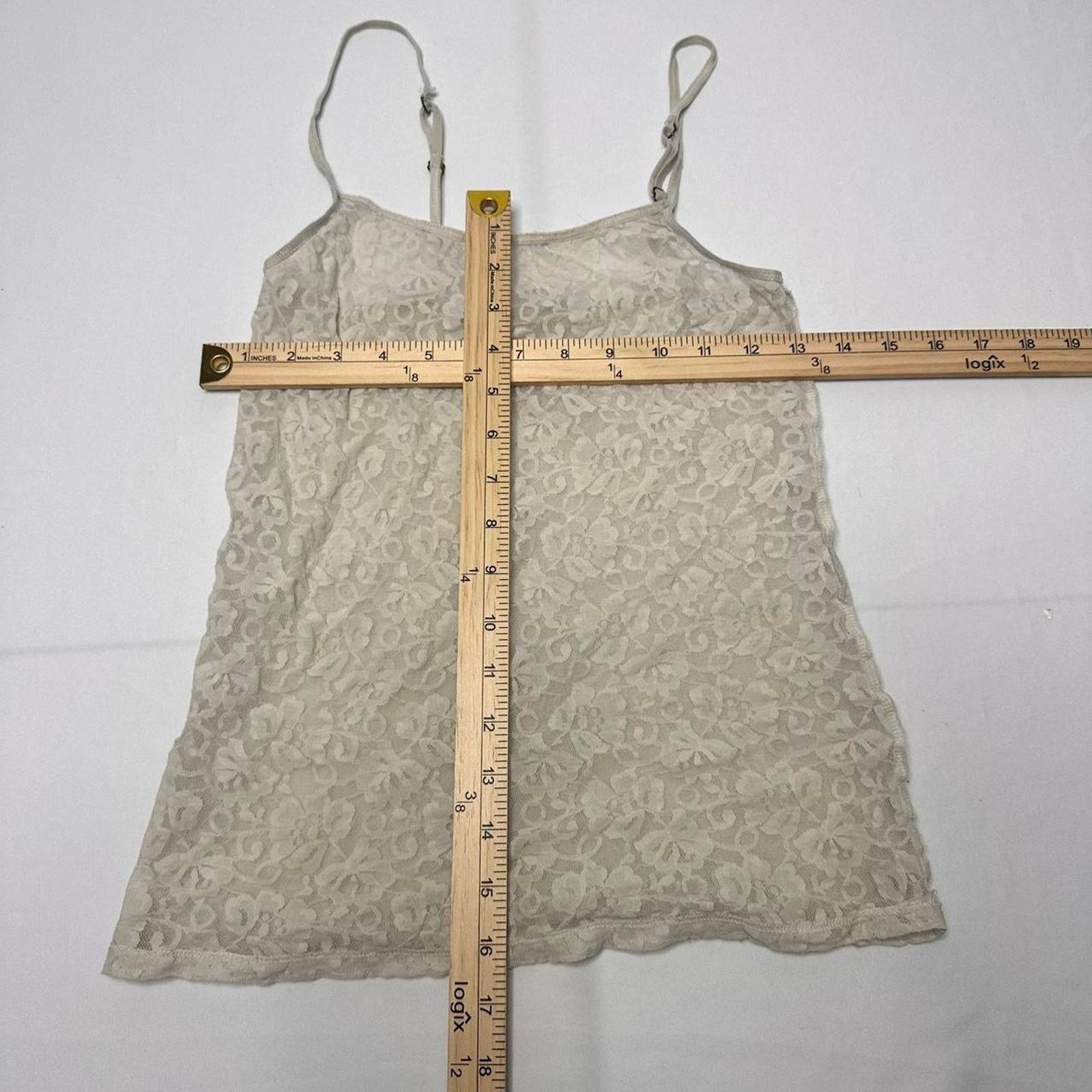 Other Floral Sheer Laced Vintage Layering Cami Size Small Size S / US 4 / IT 40 - 3 Thumbnail