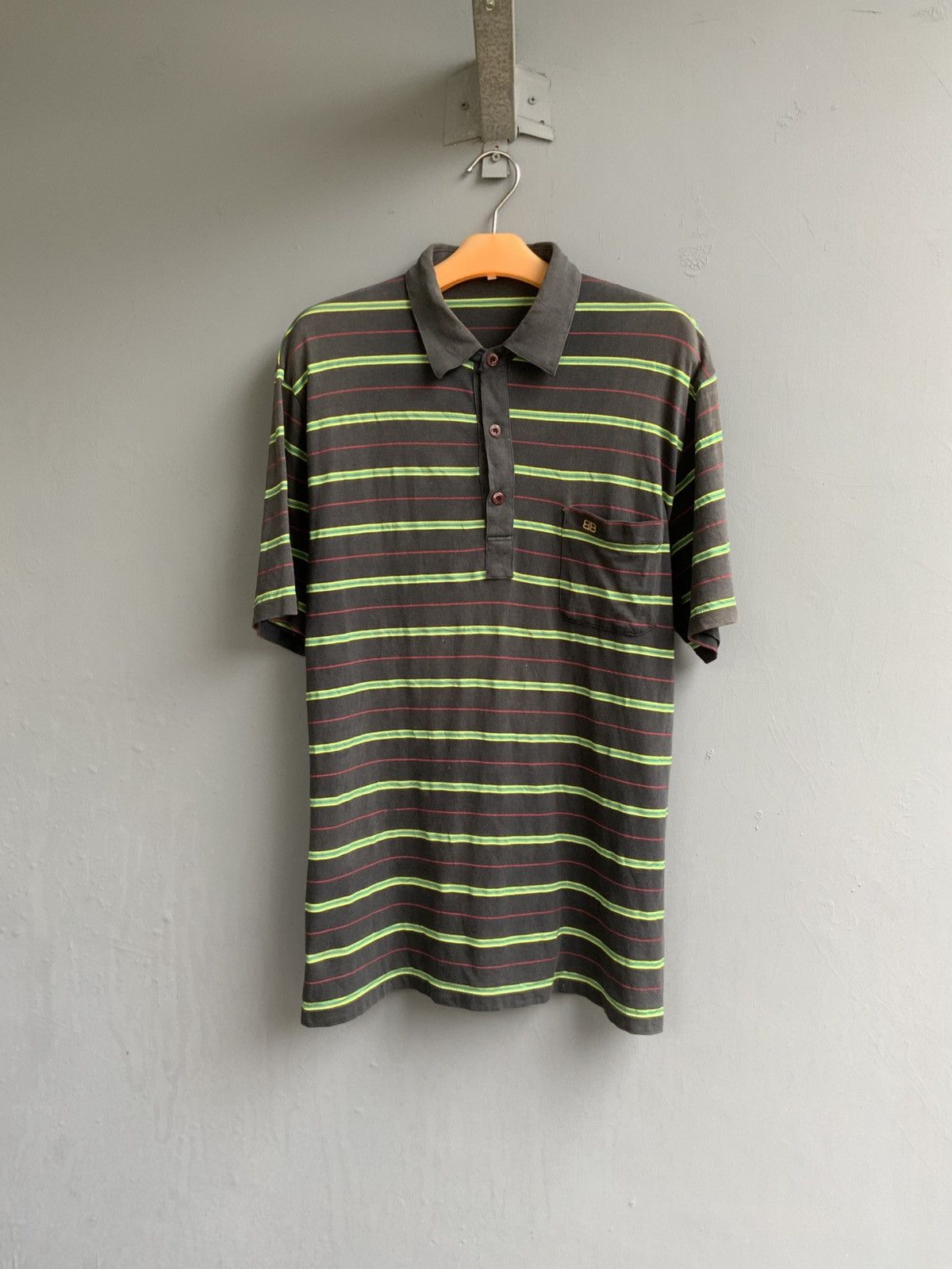 Balenciaga balenciaga polostripes Size US L / EU 52-54 / 3 - 1 Thumbnail