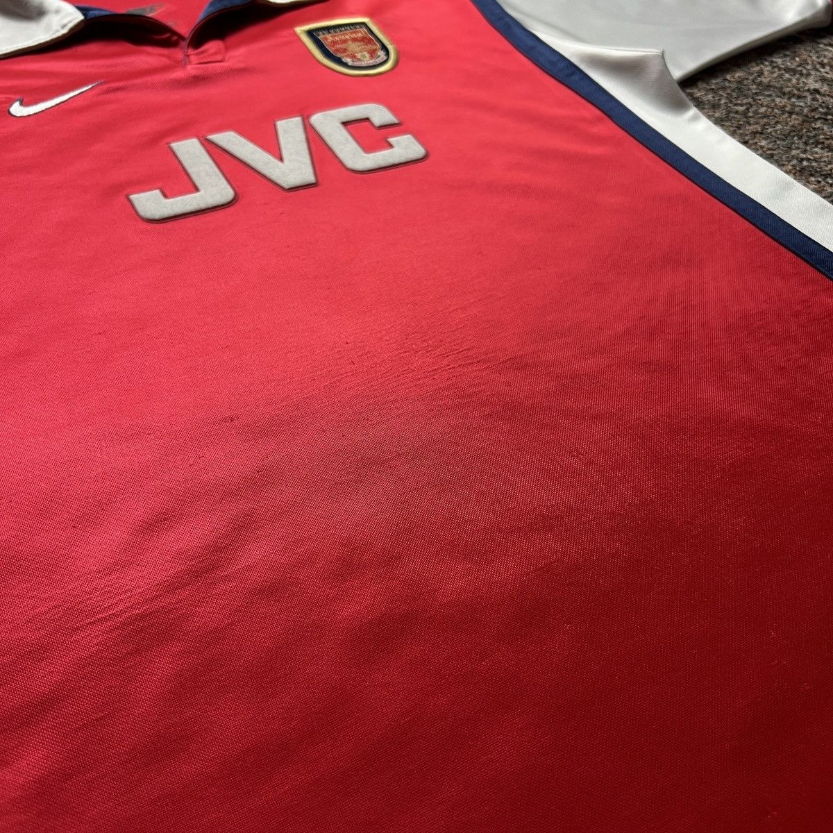 Nike × Vintage Arsenal 1998 1999 Home Football Shirt Soccer Jersey Size US XS / EU 42 / 0 - 9 Thumbnail