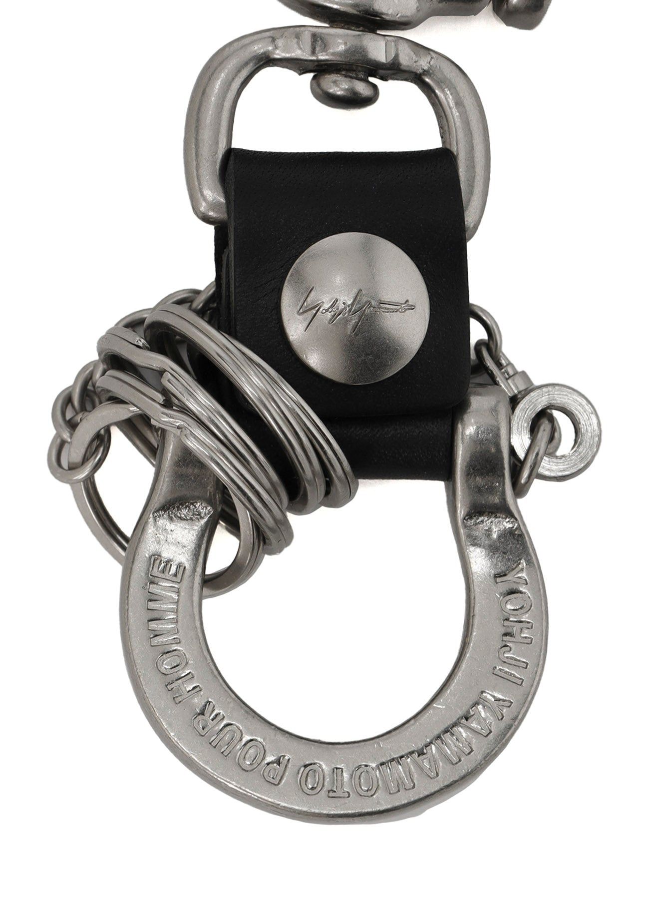 Yohji Yamamoto Yohji Yamamoto - Silver BRASS SIGNATURE CARABINER Size ONE SIZE - 7 Thumbnail