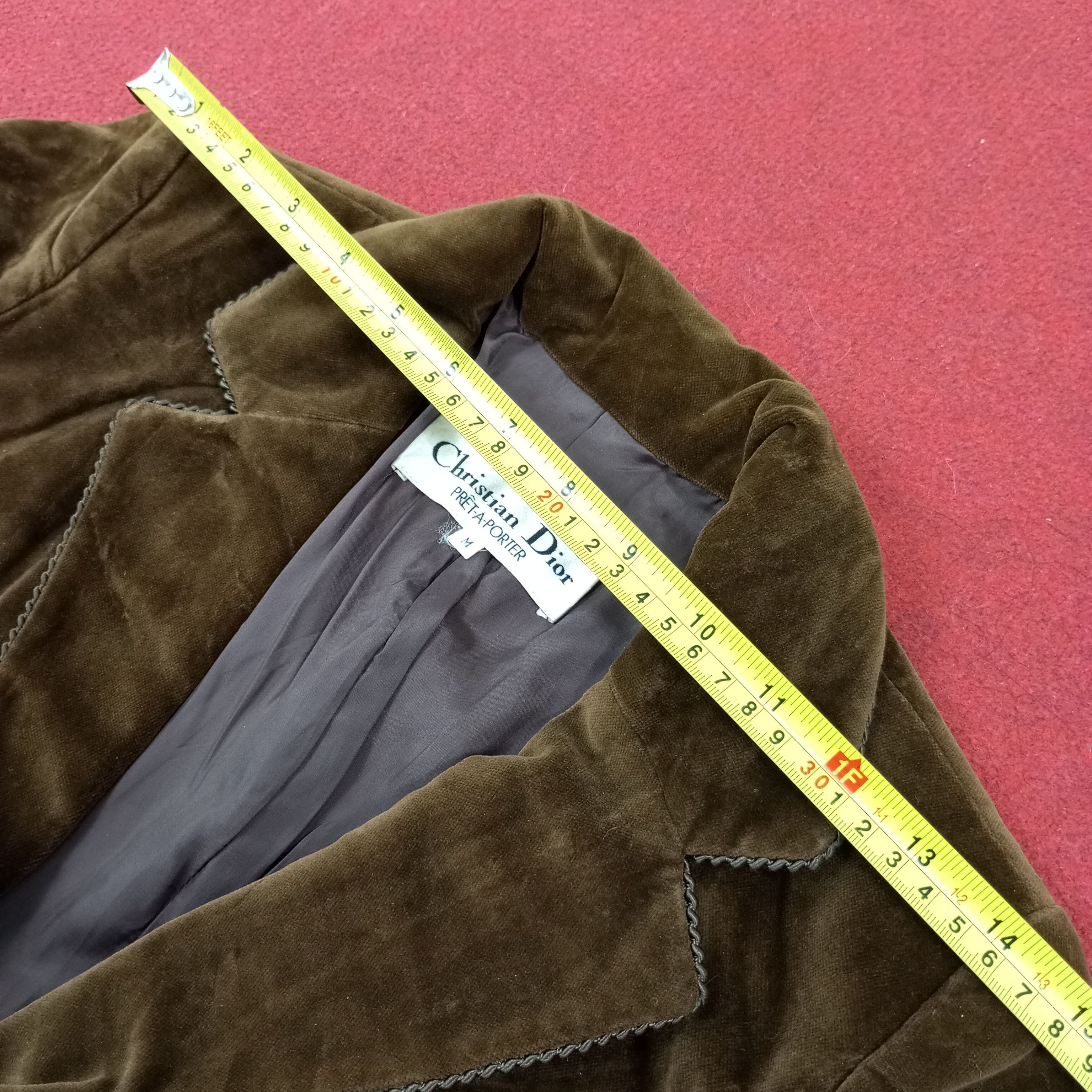 Christian Dior Monsieur Christian Dior Designer Fashion Brand Custom Blazer c234n3 Size S / US 4 / IT 40 - 8 Thumbnail