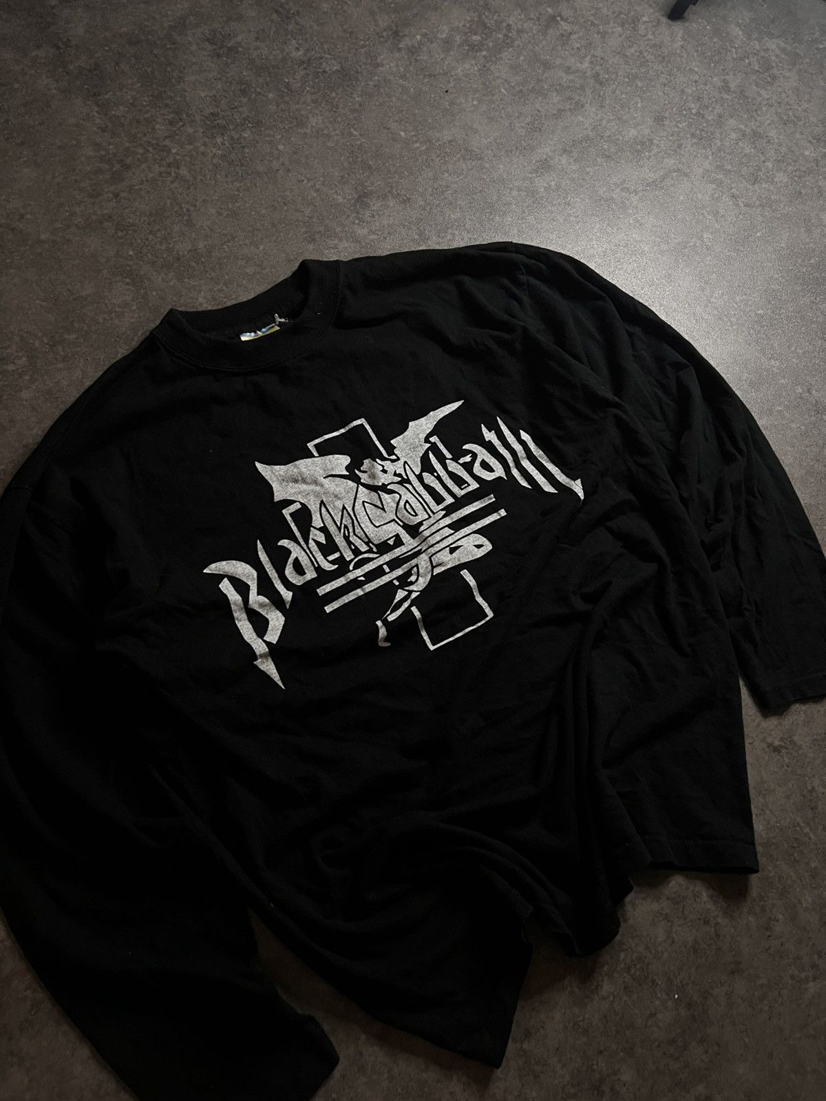 Black Sabbath Vintage Long sleeve Black Sabbath 90s Size US XL / EU 56 / 4 - 1 Thumbnail