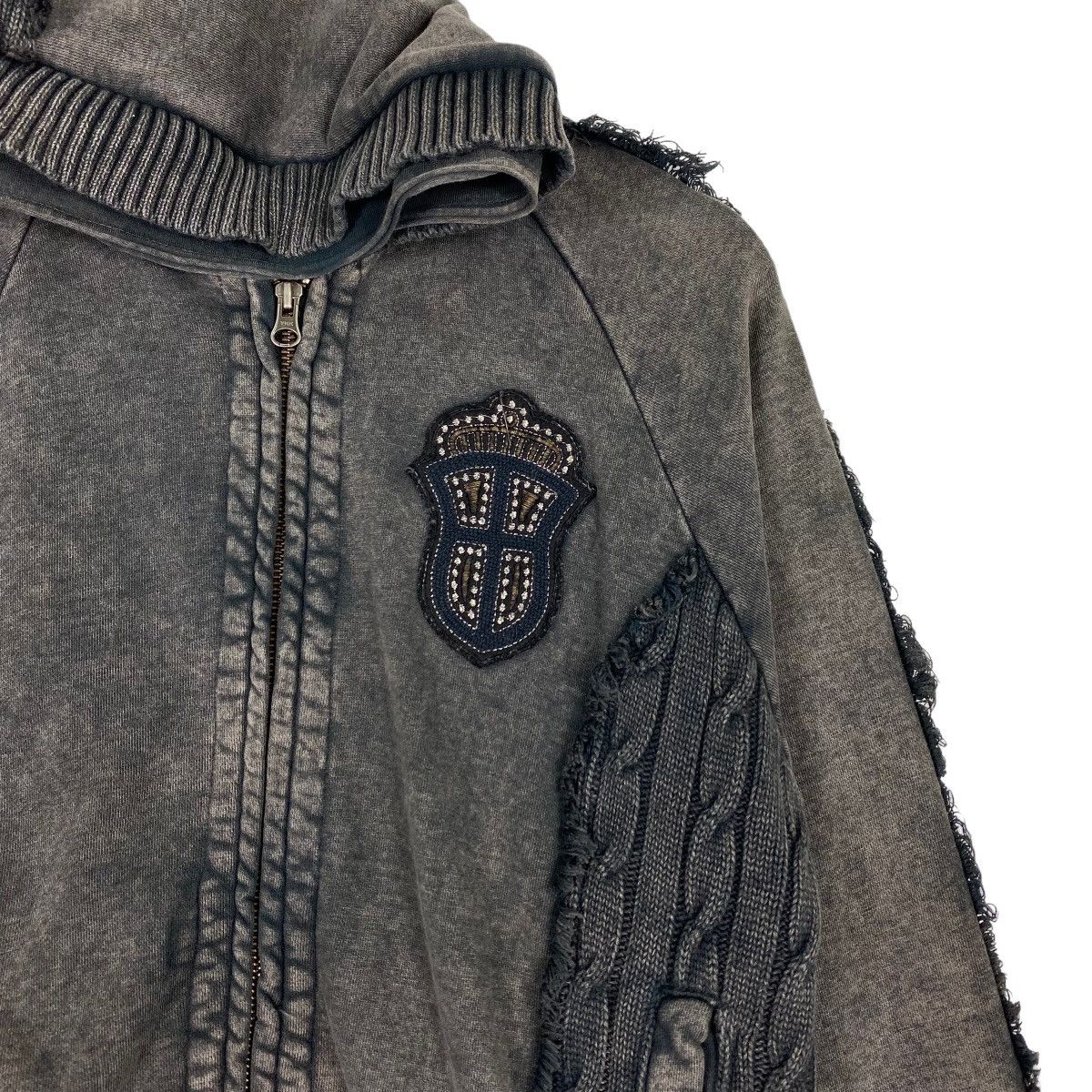 Japanese Brand Three Stone Throw Zipper Hoodies Inspector Size US M / EU 48-50 / 2 - 6 Thumbnail