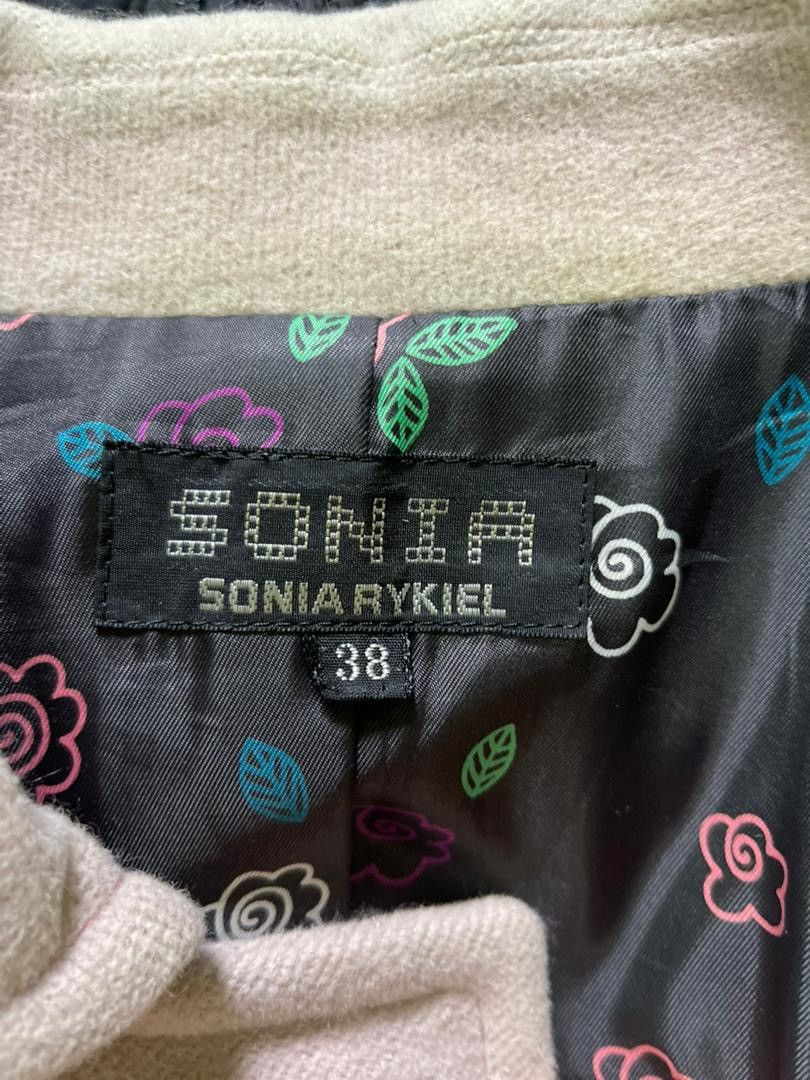 Sonia Rykiel Sonia Rykiel Angora & Pure Wool Pea Coat Size 38 Size S / US 4 / IT 40 - 3 Thumbnail