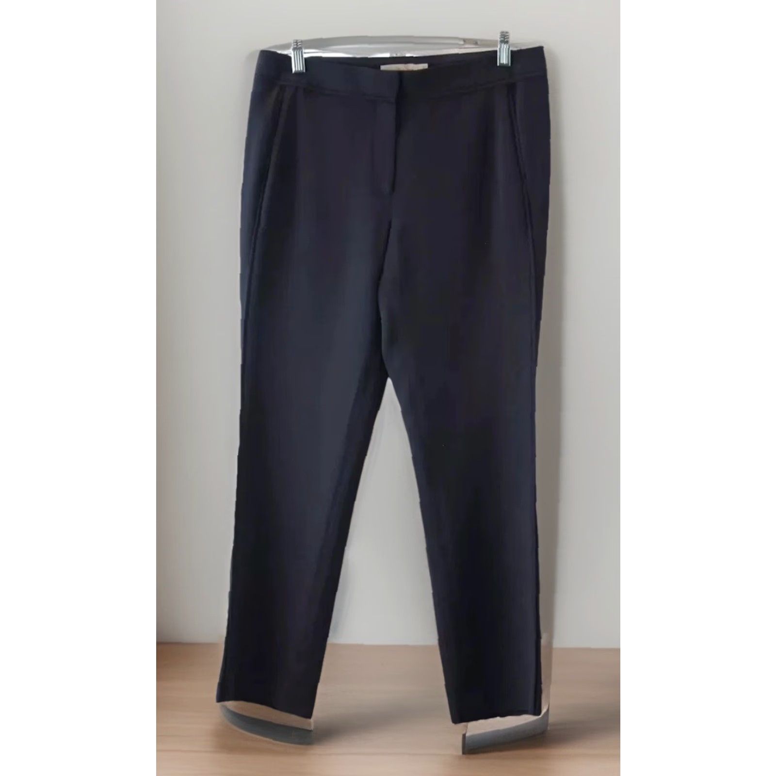 Tory Burch Tory Burch Dress Pants Navy Blue Slim Straight Women Size 6 Size 28" / US 6 / IT 42 - 2 Thumbnail