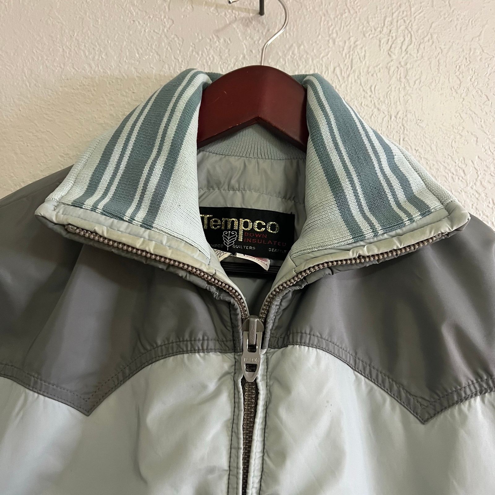 Vintage Vintage TempcO Down Jacket USA Talon 70s Zip Puffer Bomber M Size US M / EU 48-50 / 2 - 10 Thumbnail