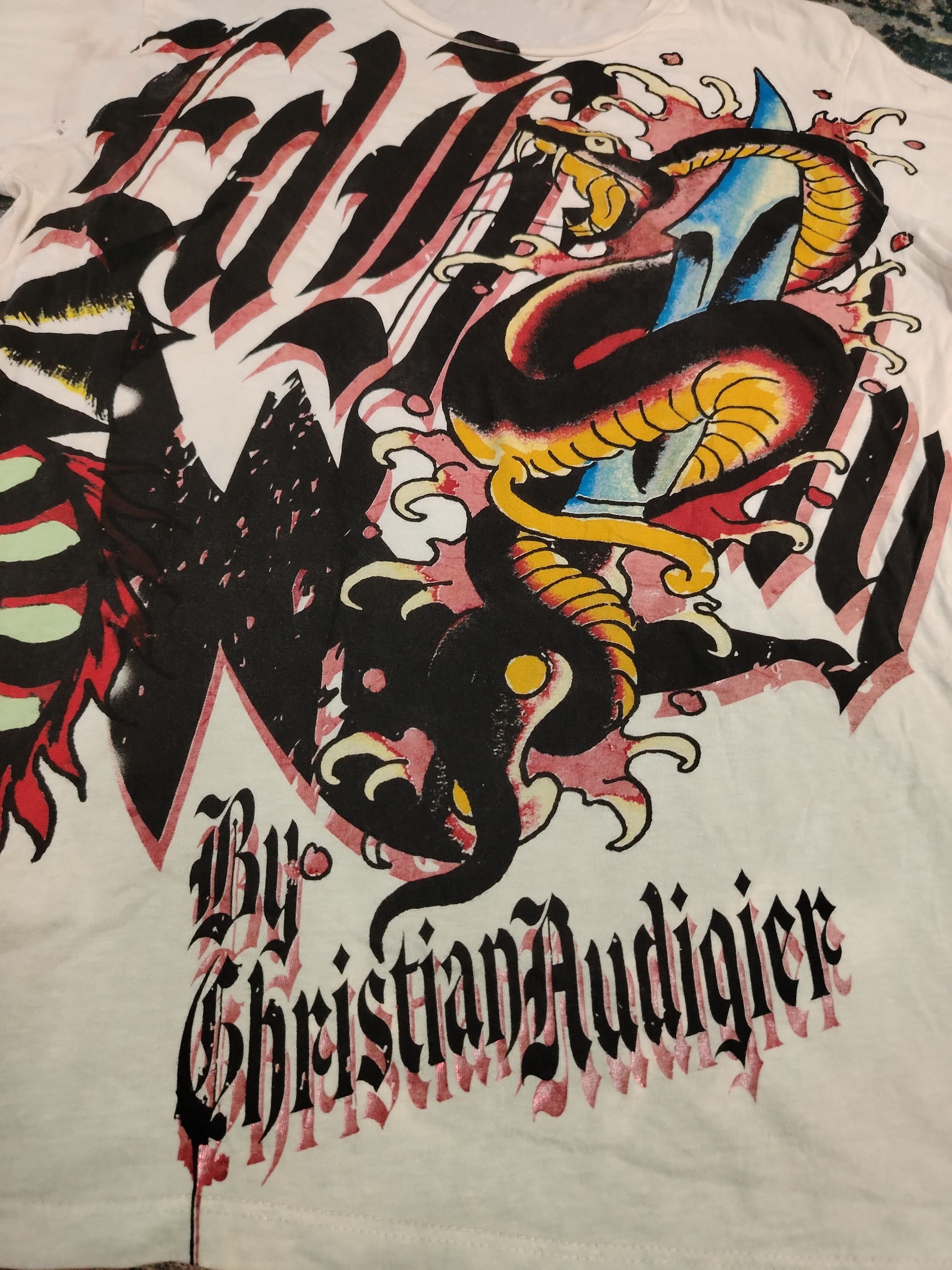 Ed Hardy Ed Hardy by Christian Audigier T-shirt vtg Y2k Size US M / EU 48-50 / 2 - 11 Thumbnail