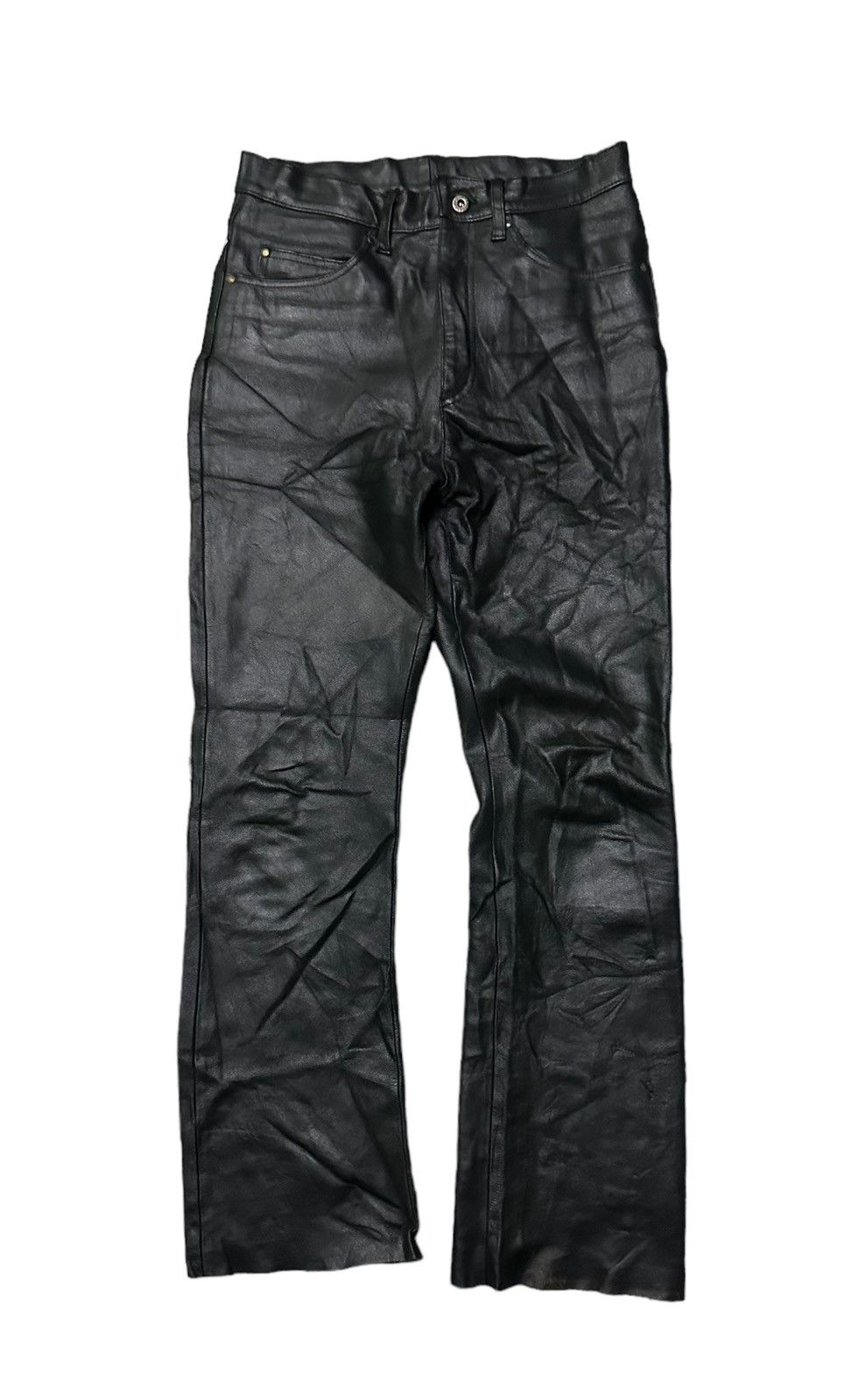Leather Harley davidson leather pants Size US 30 / EU 46 - 1 Thumbnail
