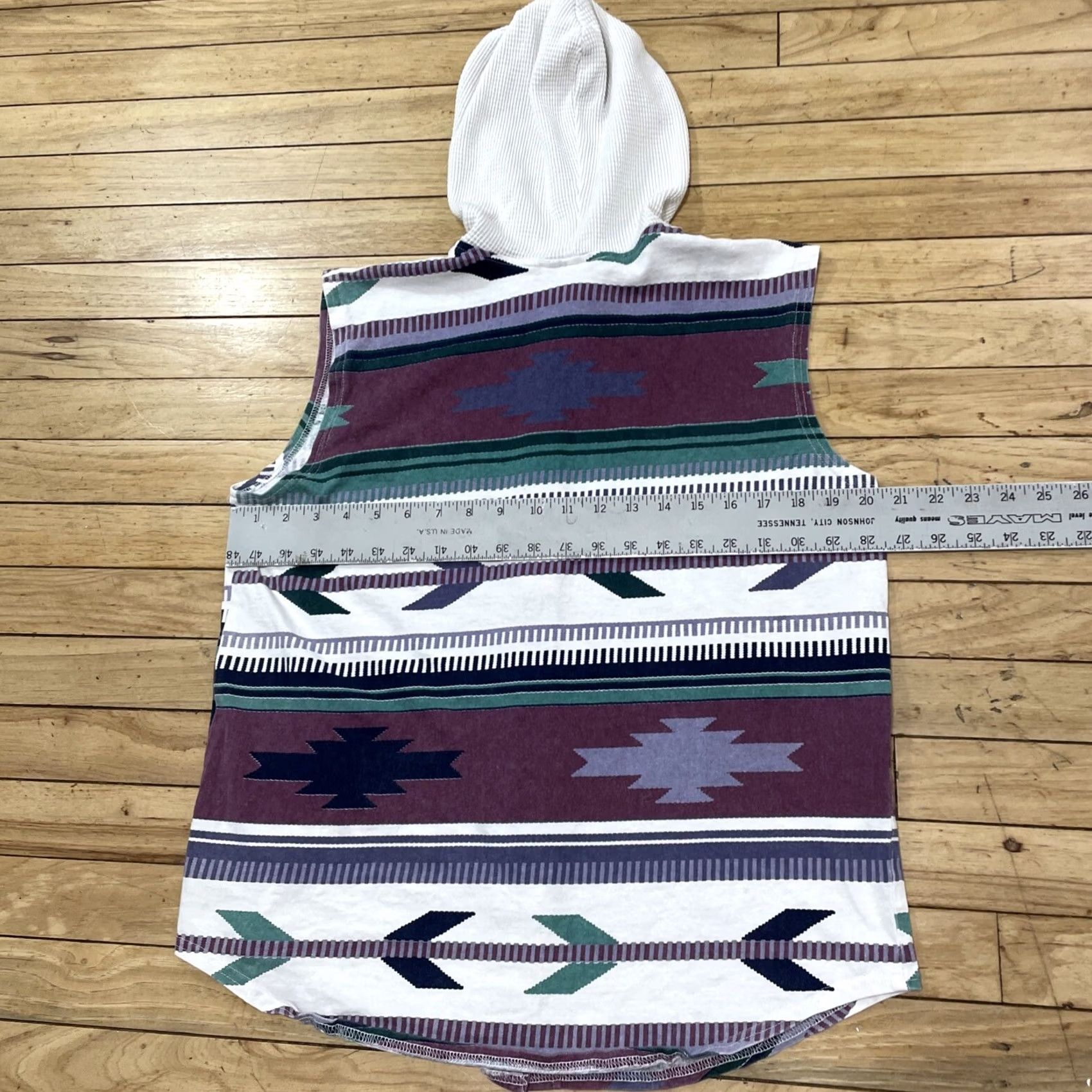 NEXT VINTAGE NEXT ERA Tank Button Shirt Mens S Beach Hoodie Southwest Aztec Small Shirt Unisex Adults XS? Size US M / EU 48-50 / 2 - 7 Thumbnail