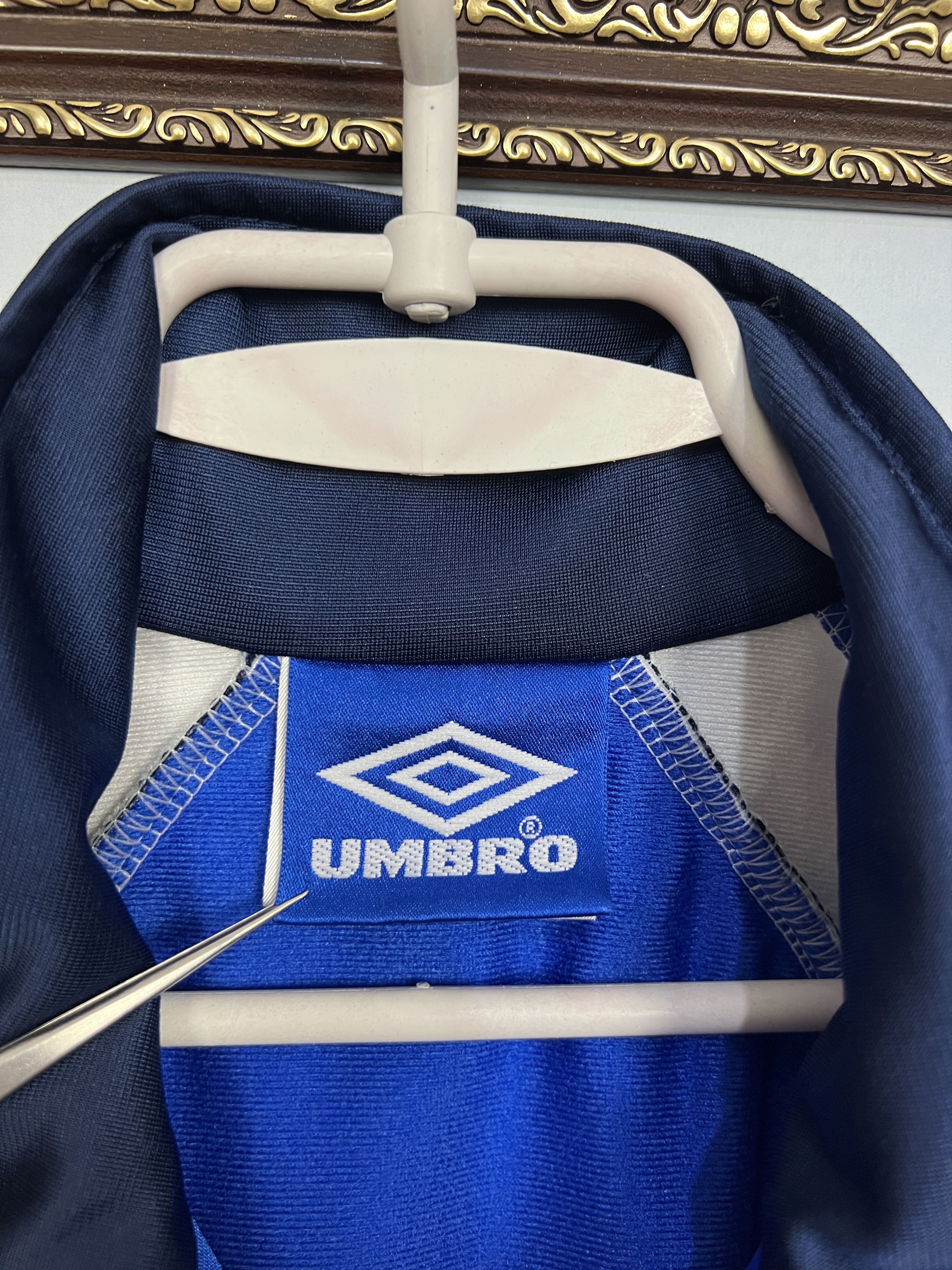 Umbro Vintage 90's Umbro Chelsea Football Jacket Soccer Track Top Size M / US 6-8 / IT 42-44 - 6 Thumbnail