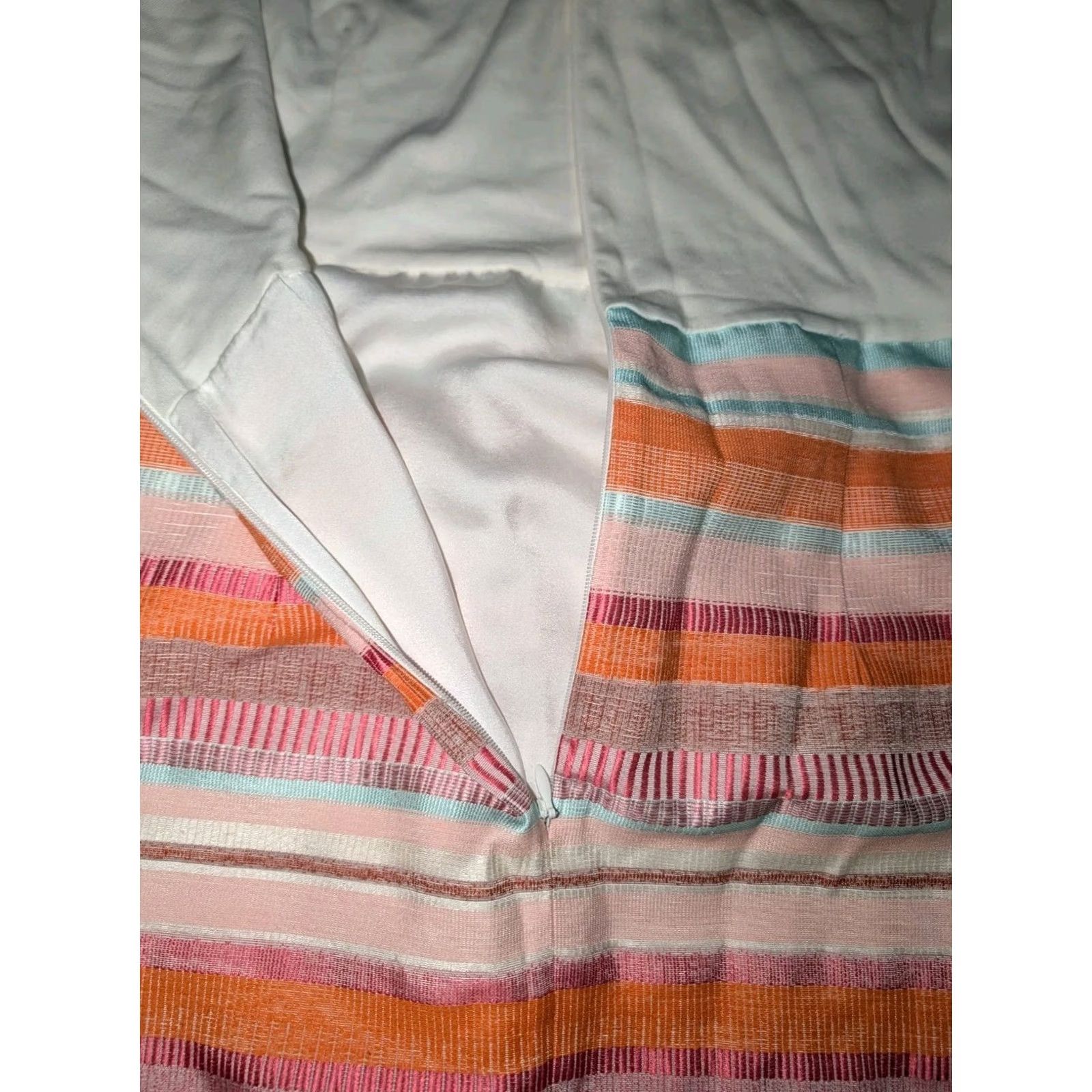 Anthropologie Hutch Dress Women's Size 10 Shift Multicolor Geometric Straps Bow Zipper City Colorful Fun Artsy Size L / US 10 / IT 46 - 5 Thumbnail