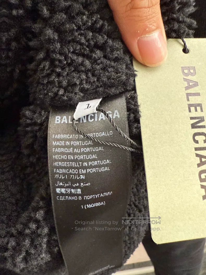 Balenciaga Balenciaga Hooded Long Sleeve Pullover Hoodie Size US S / EU 44-46 / 1 - 5 Thumbnail