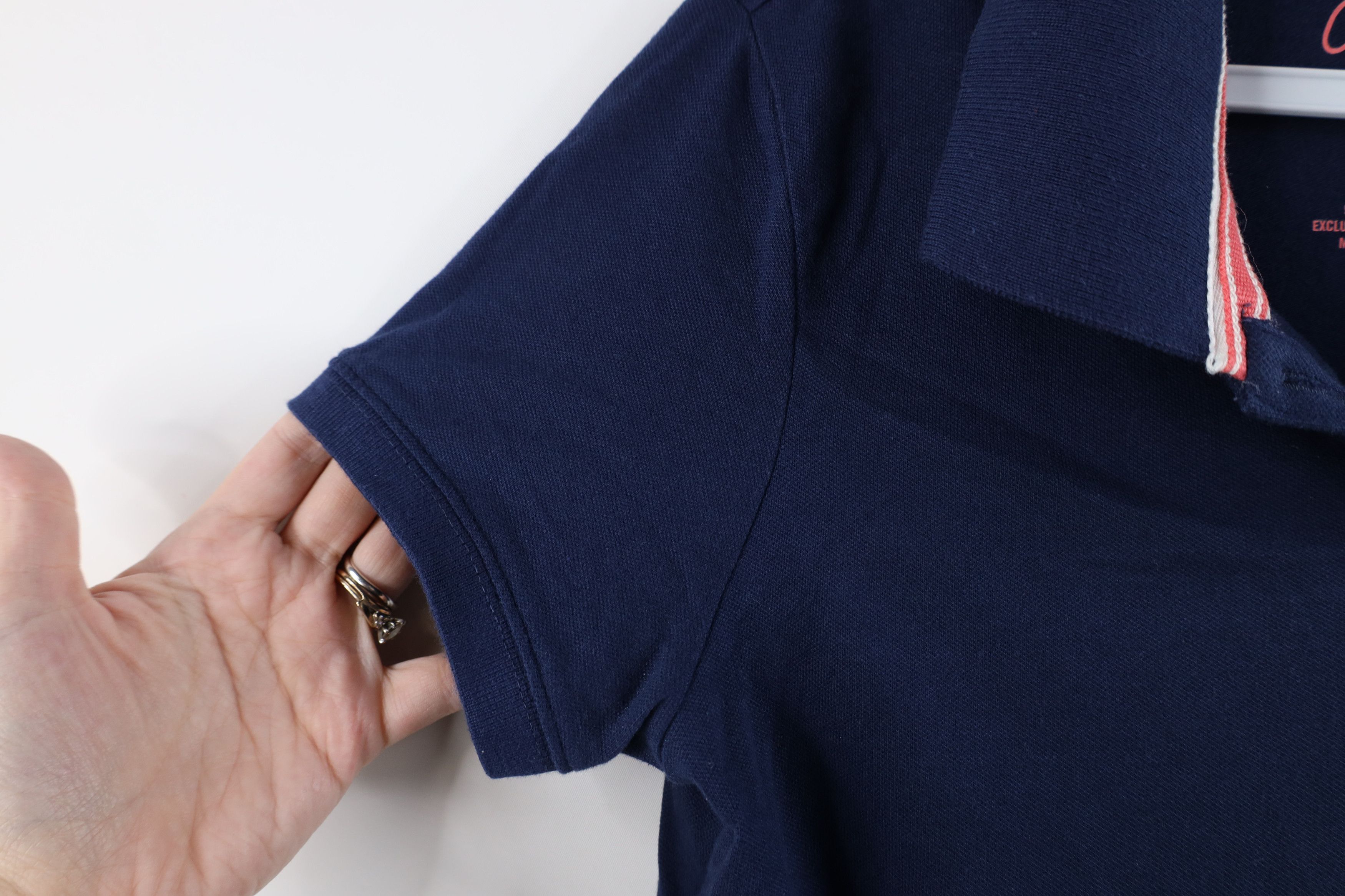 Aeropostale Vintage Y2K Aeropostale Bella Collared Polo Shirt Navy Blue Size L / US 10 / IT 46 - 9 Thumbnail