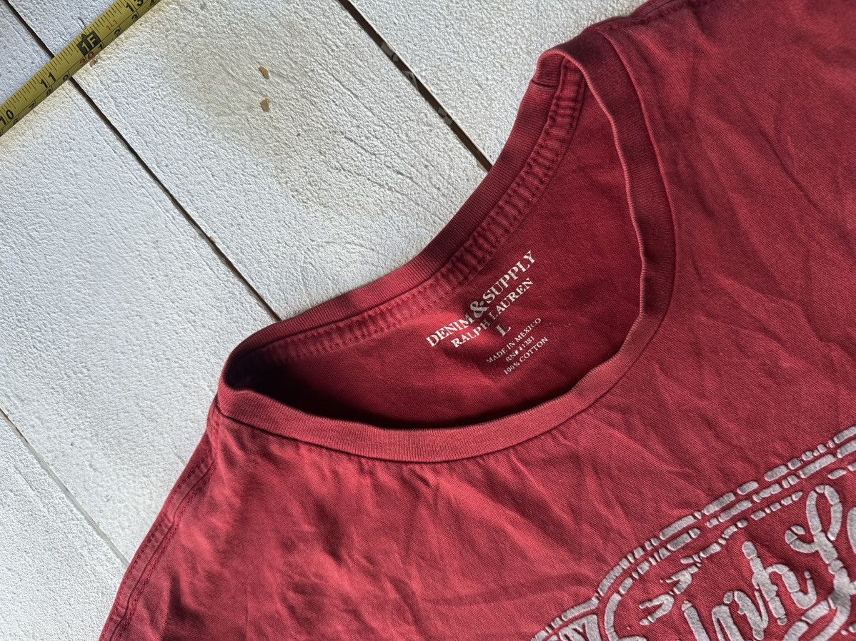 Vintage 🚨 RALPH LAUREN DENIM & SUPPLY NATIVE USA T-SHIRT Size US L / EU 52-54 / 3 - 3 Thumbnail