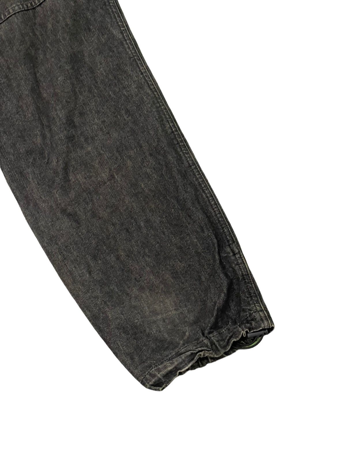 Japanese Brand Loose Cargo Jeans Scanner Japan 6🟦6 Size US 31 - 4 Thumbnail