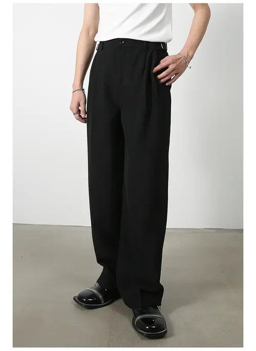 Japanese Brand × Jean Men's straight Japanese trendy wide-leg casual trousers Size US 32 / EU 48 - 2 Thumbnail