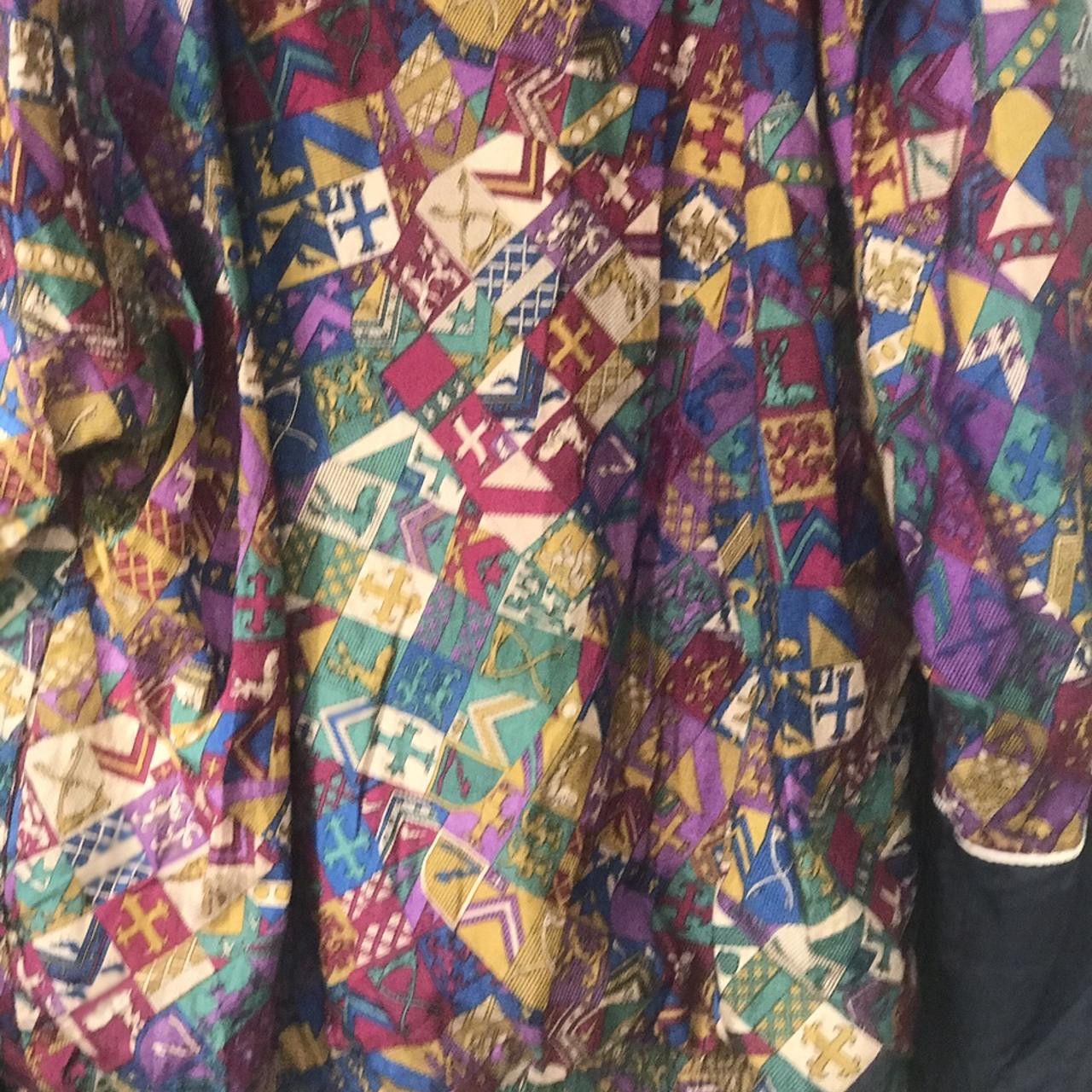 Vintage 80s Funky Geometric Patterned Windbreaker Size US M / EU 48-50 / 2 - 3 Thumbnail