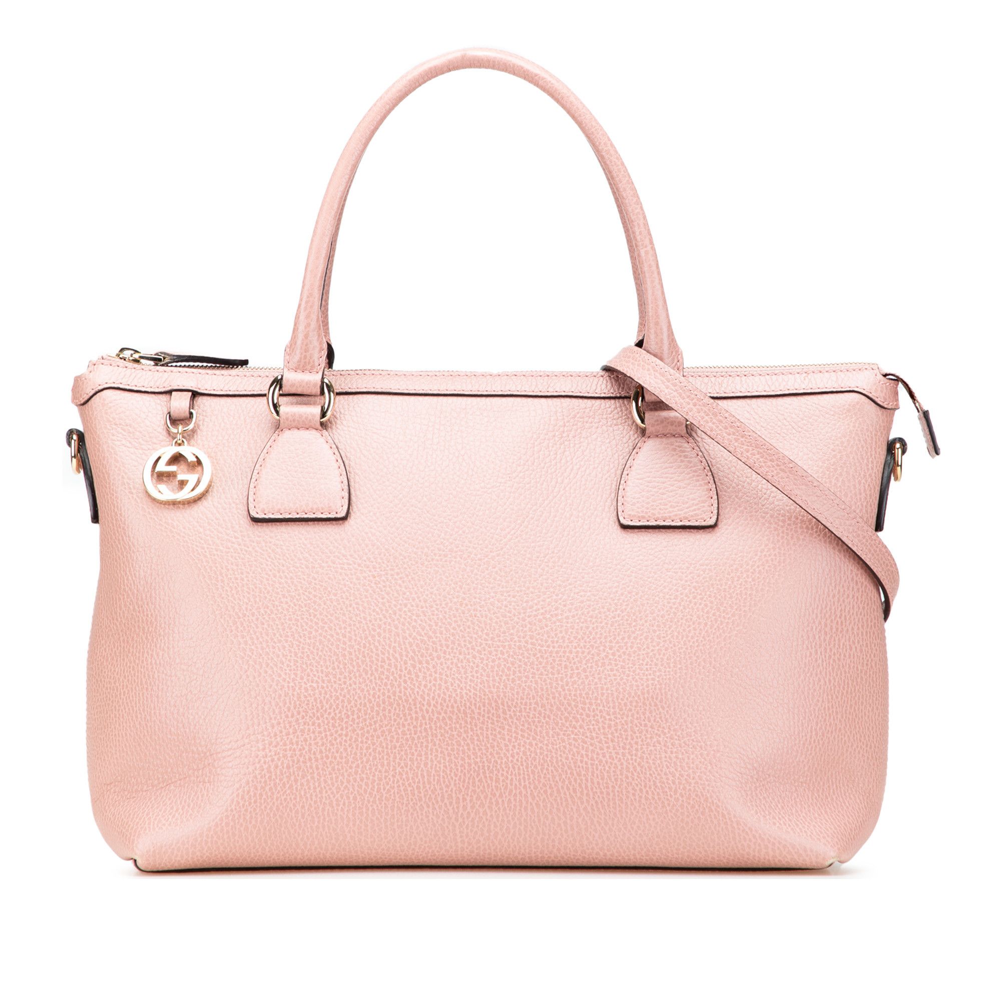 Gucci Gucci Dollar Calfskin GG Charm Satchel Size ONE SIZE - 1 Thumbnail