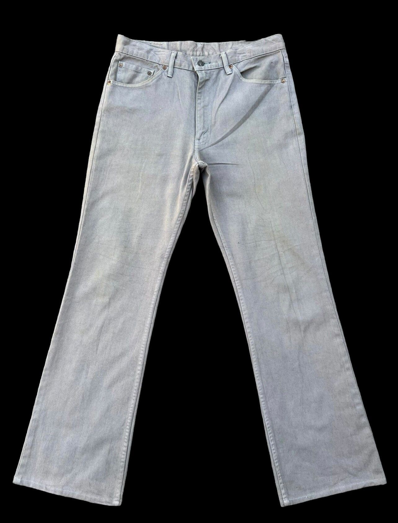 Levi's Vintage 1999 Levi’s 517 Faded Dirty Mud Flare Jeans Size US 33 - 1 Thumbnail