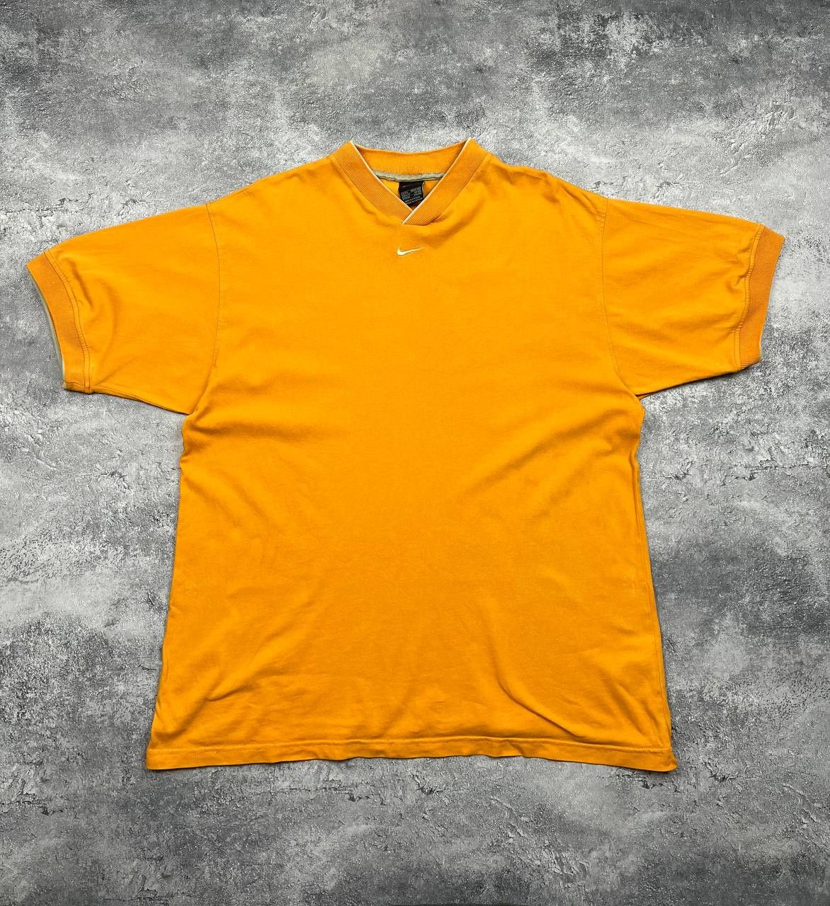 Nike Nike Tee Vintage 90s Nike Central Logo Swoosh T-shirt Y2k Size US XL / EU 56 / 4 - 1 Thumbnail