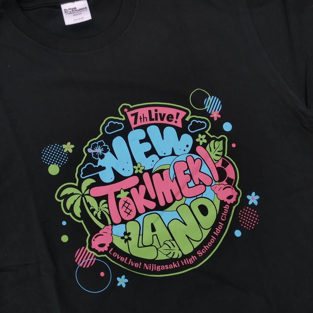 Anime Love Live! Nijigasaki Live 2024 Tee Size US L / EU 52-54 / 3 - 4 Thumbnail