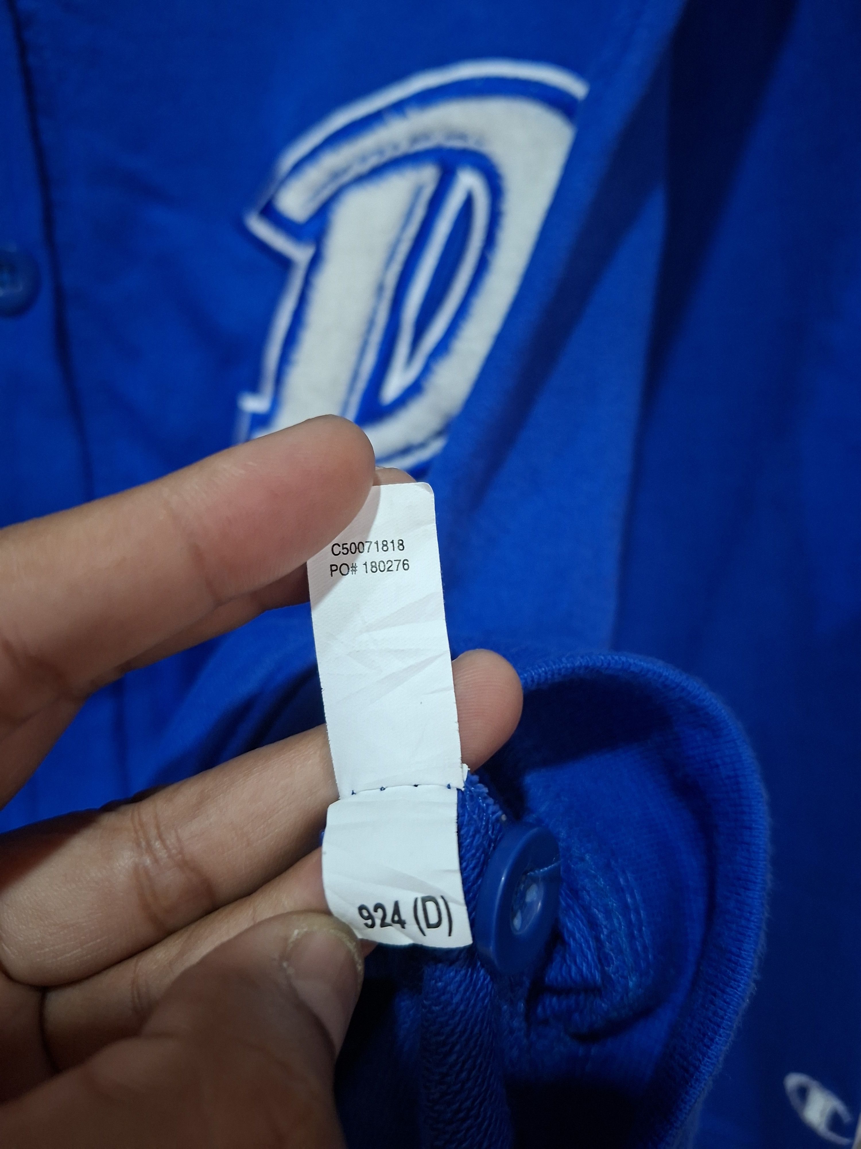 Champion CHAMPION X DRAKE UNIVERSITY ROYAL BLUE CARDIGAN Size US M / EU 48-50 / 2 - 7 Thumbnail
