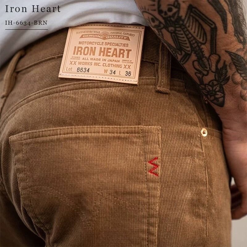 Iron Heart Iron Heart 6634 Corduroy Pants Size US 33 - 1 Thumbnail