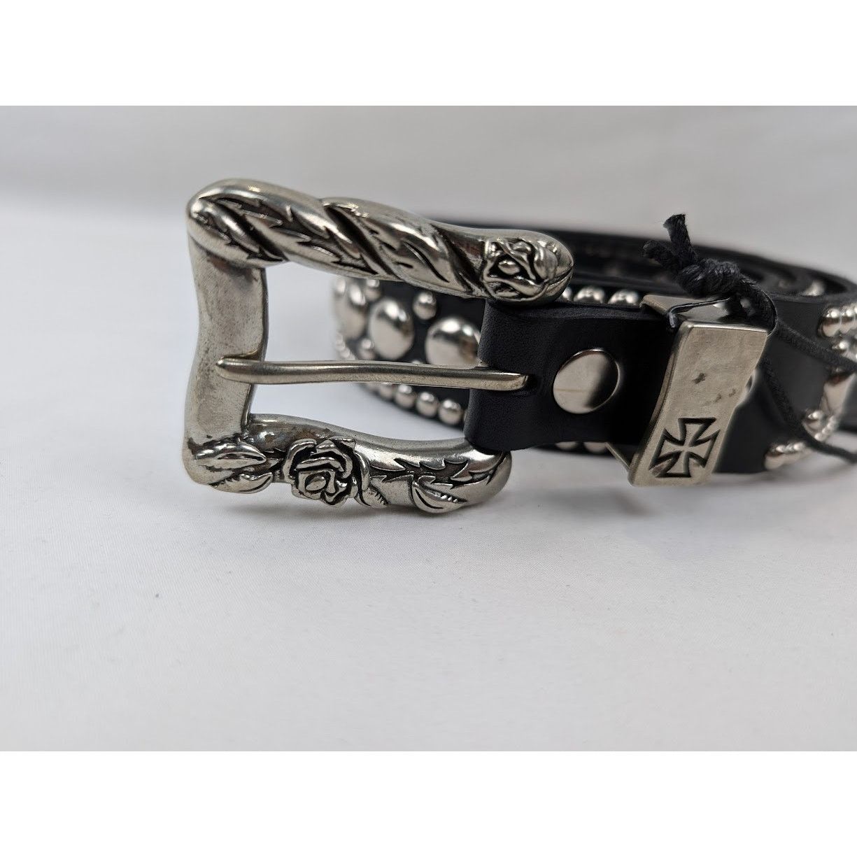 Enfants Riches Deprimes o1rshd1 Q:2 / Size: 110 / Goodbye Franky Belt in Black/Silve Size 44 - 2 Thumbnail