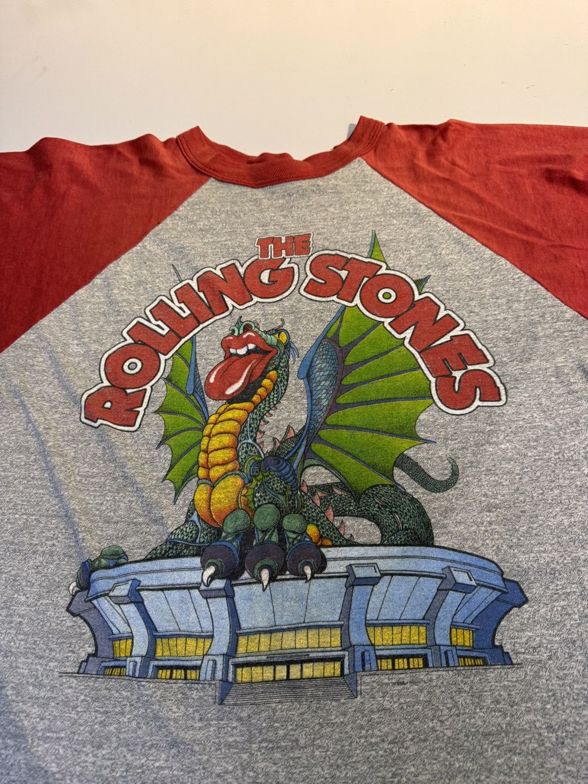 Band Tees Rolling Stones Tour 1981 Vintage Tshirt Size US L / EU 52-54 / 3 - 1 Thumbnail