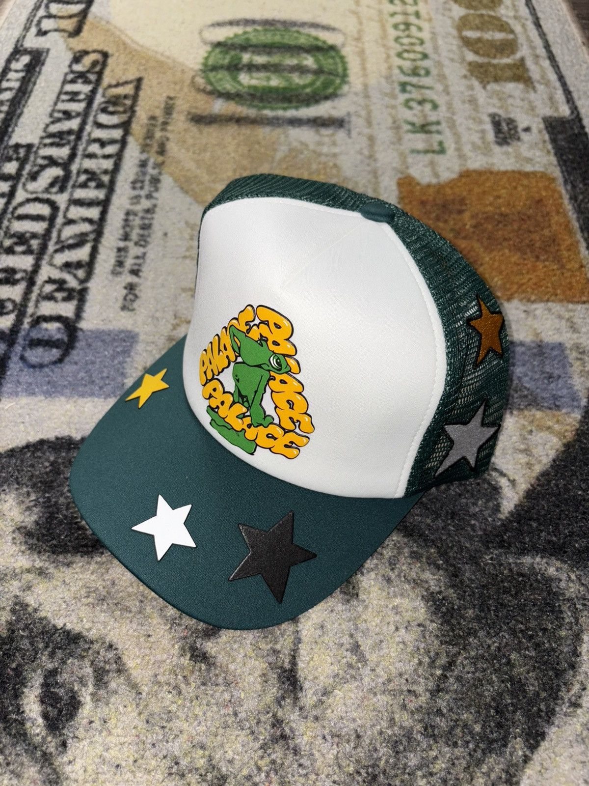 Palace Palace Mark Bode Trucker Hat Black | Grailed