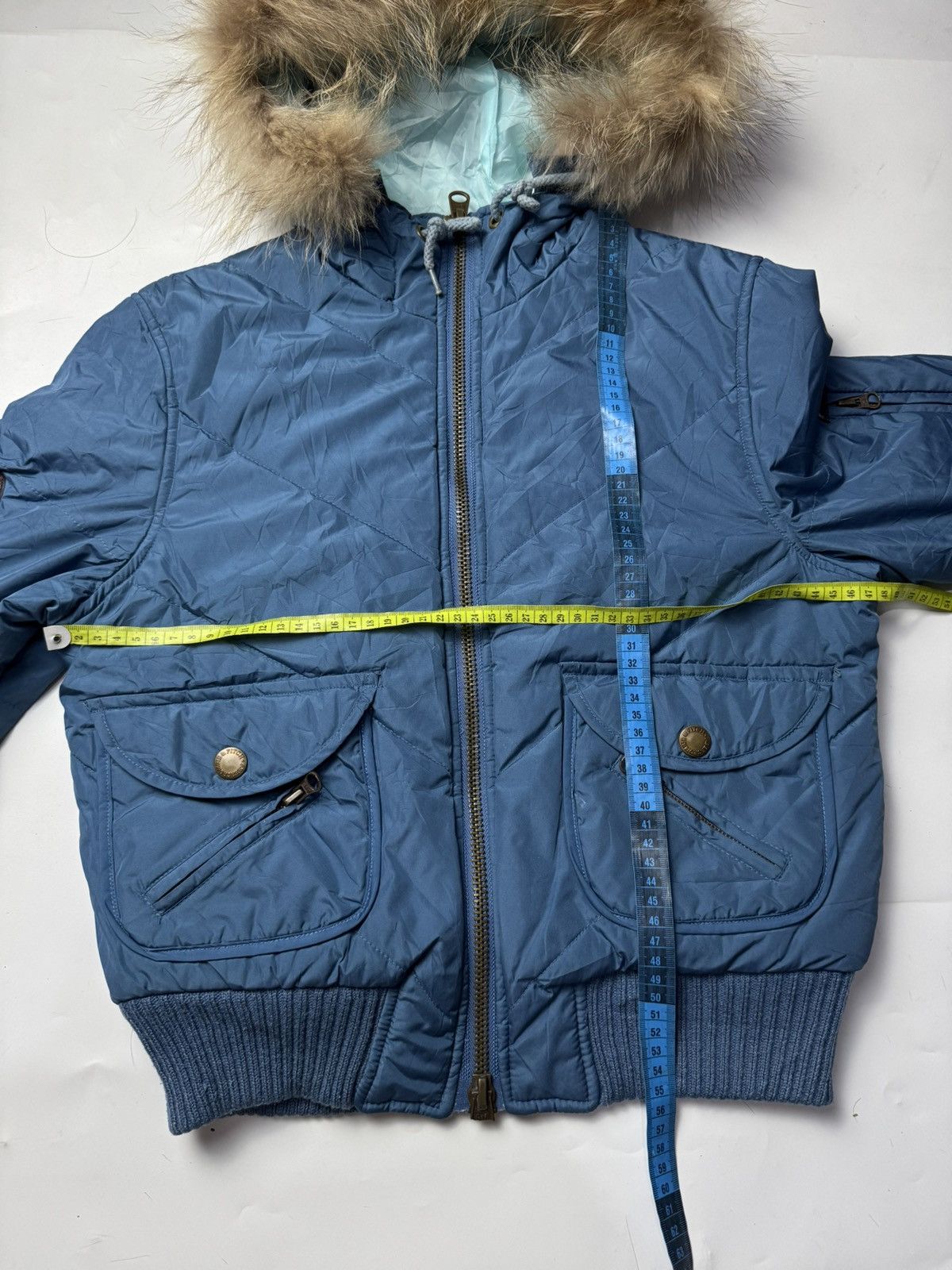 GOA Faux Fur Bomber Hoodie Jacket Cropped Japanese Styled Size US M / EU 48-50 / 2 - 5 Thumbnail