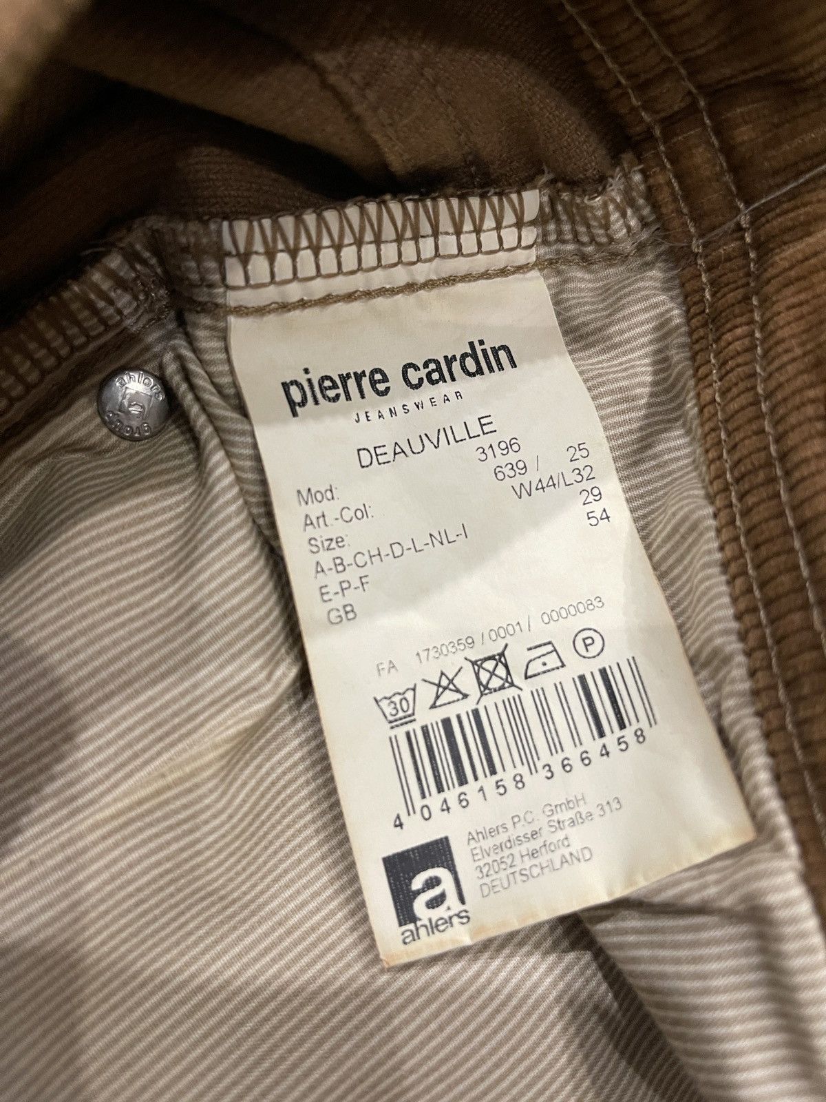 Pierre Cardin Vintage pierre cardin casual brown corduroy pants W44 Size US 44 / EU 60 - 7 Thumbnail