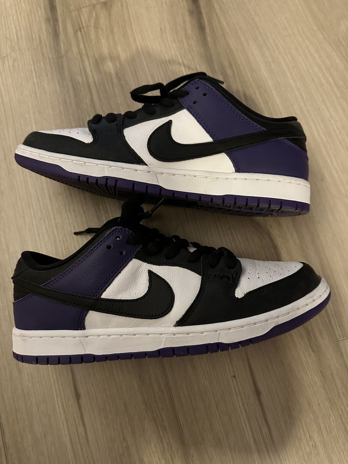 Nike Nike Dunk Low SB Court Purple Size US 10 / EU 43 - 4 Thumbnail
