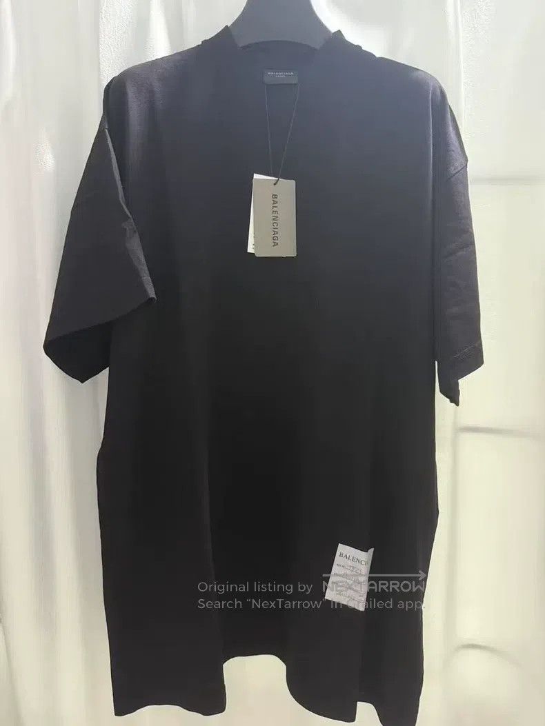 Balenciaga Balenciaga Black sticky note signature short-sleeve Size US S / EU 44-46 / 1 - 1 Thumbnail