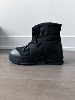 Puffy shop booties acne