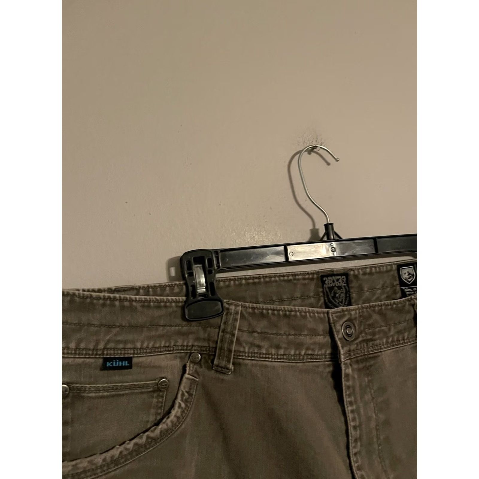Vintage Kuhl RYDR Gray Cotton Stretch Hiking Mountain Pants Men's 38x32 Outdoors Size US 38 / EU 54 - 2 Thumbnail