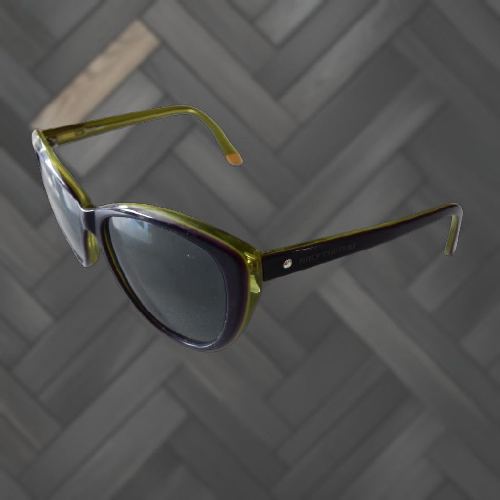 Coach VINTAGE Juicy Couture Sunglasses Frames Only Women 57mm Black Prescription Small Scratches Size ONE SIZE - 1 Thumbnail