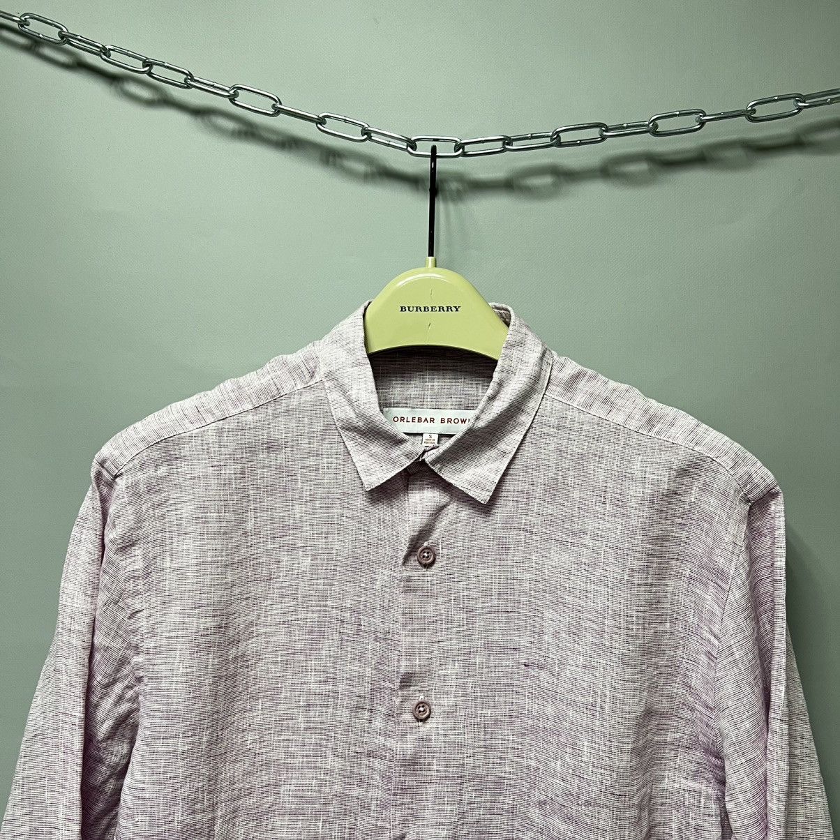 Orlebar Brown Orlebar Brown Shirt Linen Long Sleeve Button Size S Size US S / EU 44-46 / 1 - 3 Thumbnail