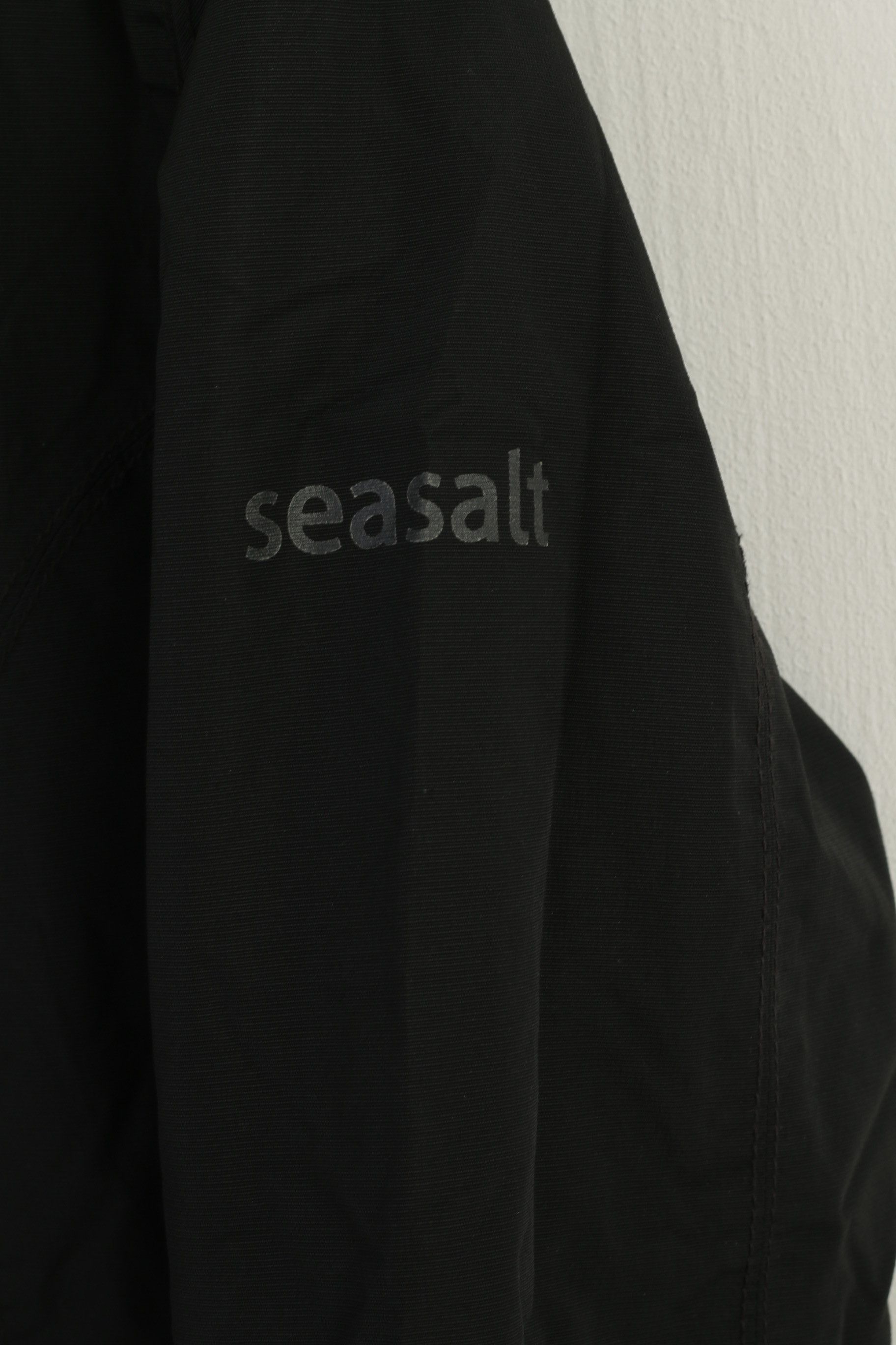 Vintage Seasalt Women 12 M Rain Coat Black Waterproof 7923 Size M / US 6-8 / IT 42-44 - 3 Thumbnail