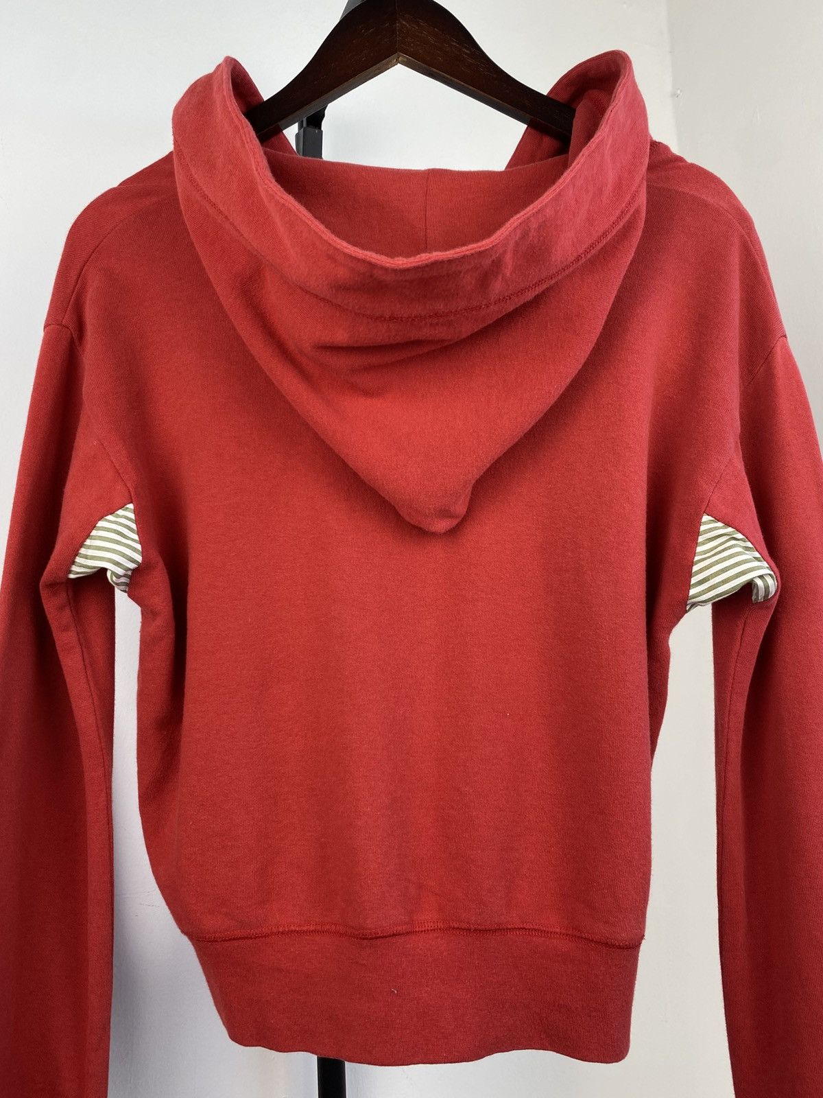 Vivienne Westwood Y2K 2000's Vivienne Westwood Angled Sleeves Cropped Hoodie Size S / US 4 / IT 40 - 10 Thumbnail