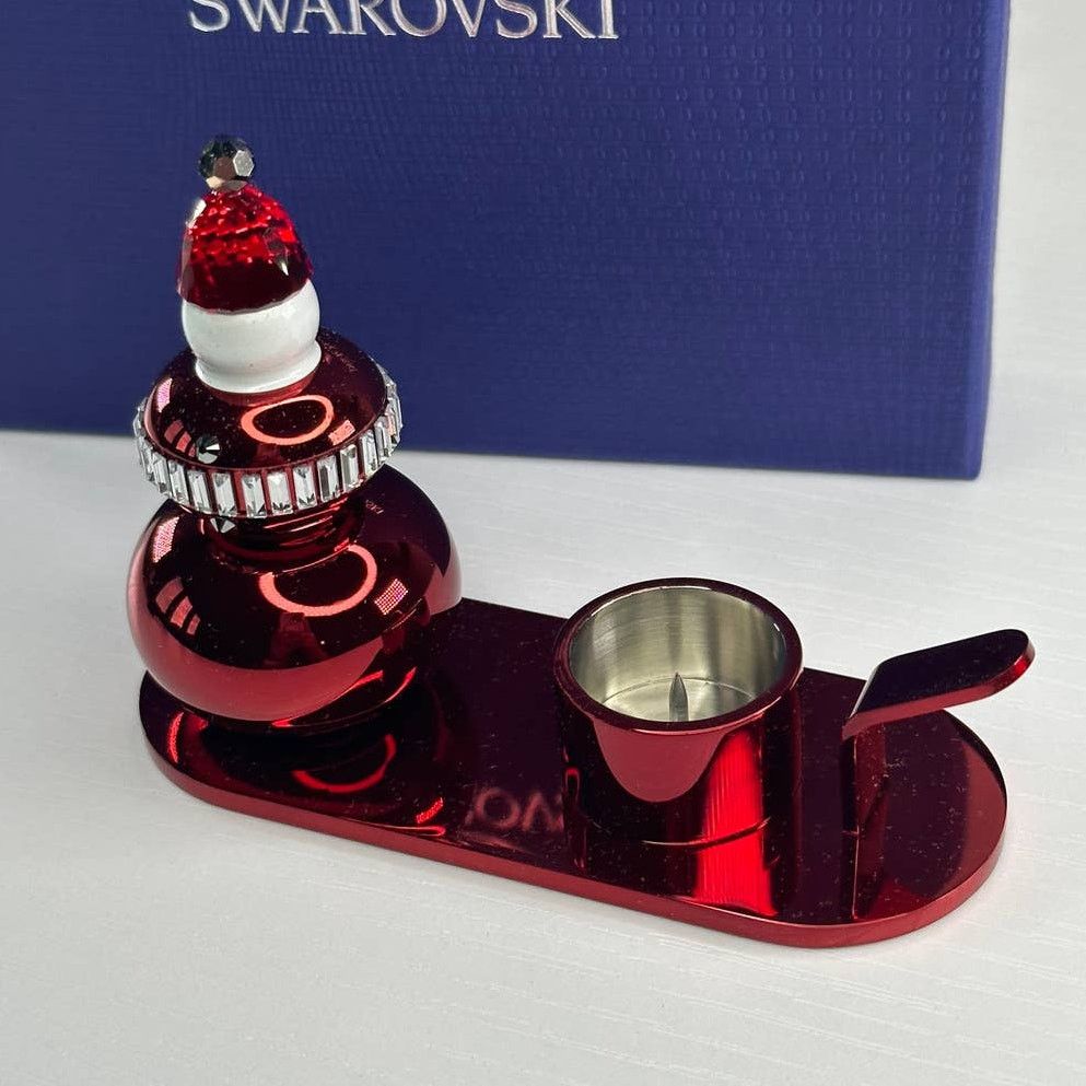 Swarovski Swarovski Holiday Cheers Candle Holder Santa Claus Size ONE SIZE - 2 Thumbnail