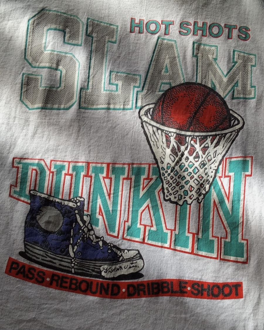 Fruit Of The Loom × Vintage t shirt vintage basket ball fruit of the loom Size US XL / EU 56 / 4 - 2 Thumbnail