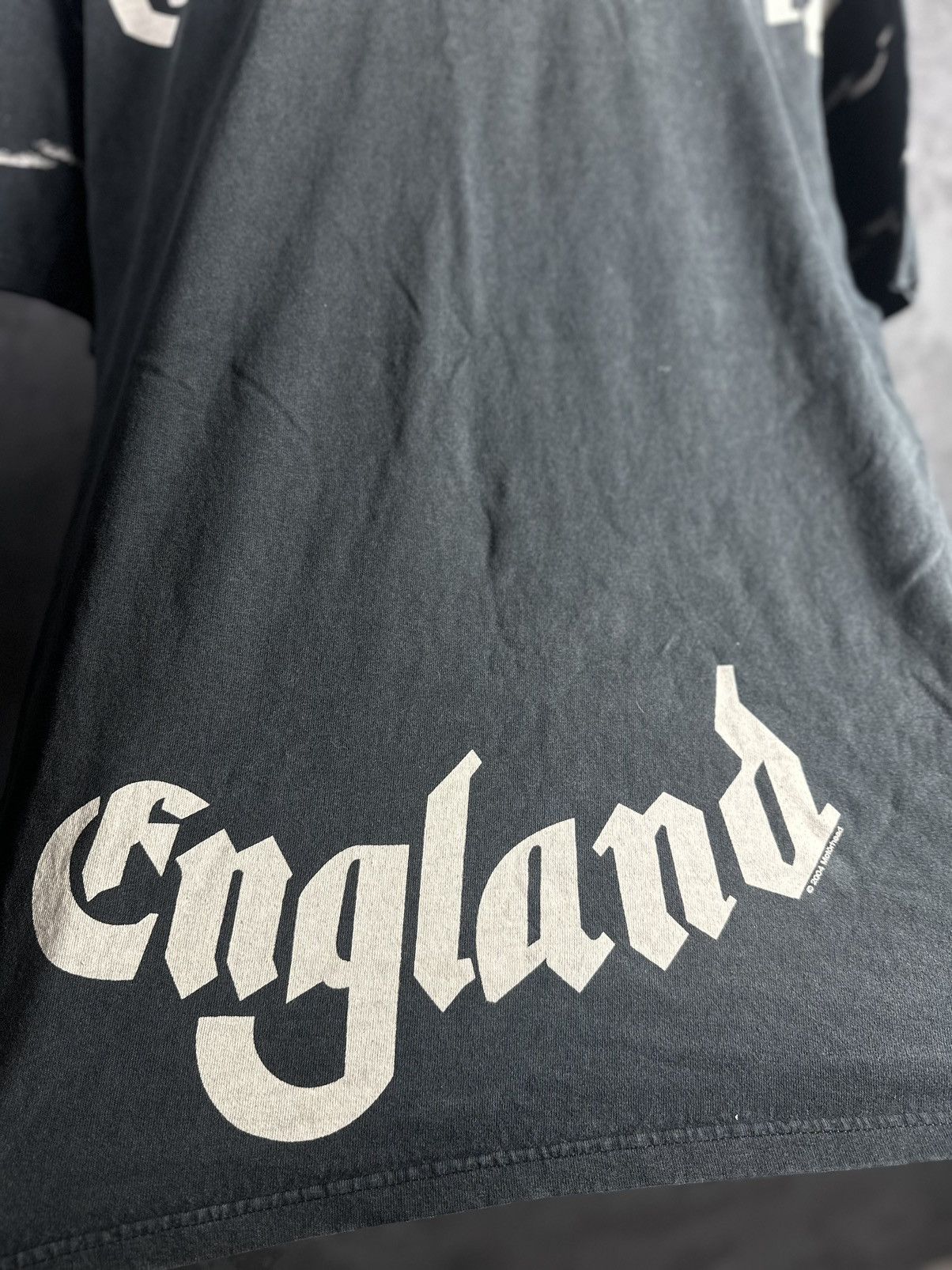 Band Tees × Vintage Vintage motorhead liquid blue t shirt 2004 fullprint Size US L / EU 52-54 / 3 - 9 Thumbnail