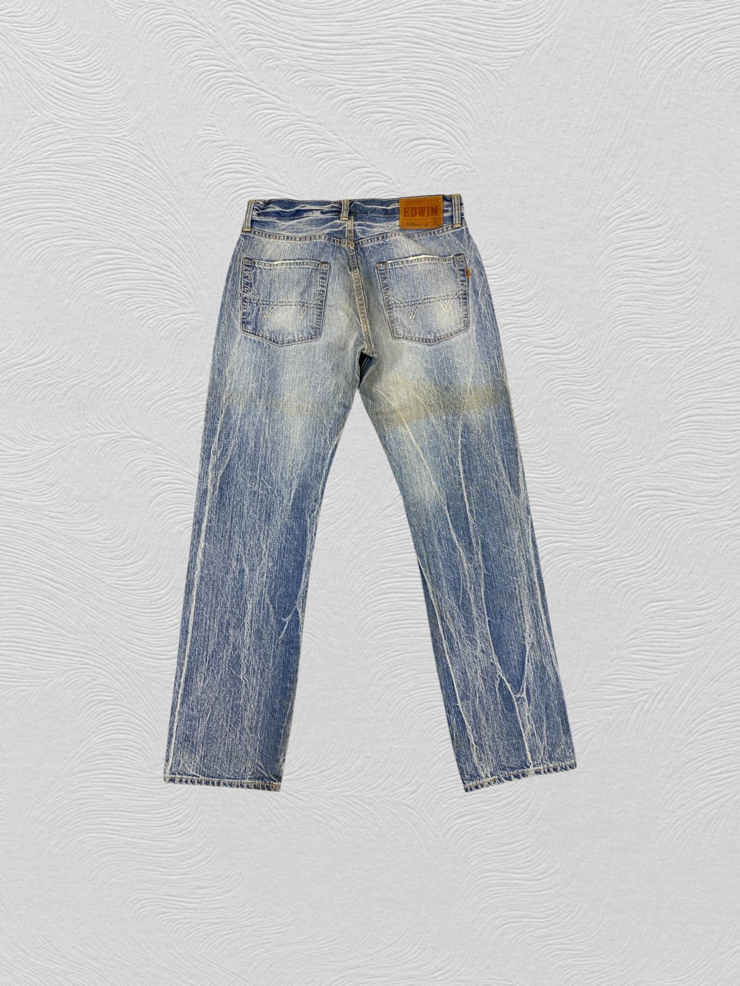 Japanese Brand Redline Vintage Edwin Jeans 31x32 Denim- JN3532 Size US 31 - 2 Thumbnail