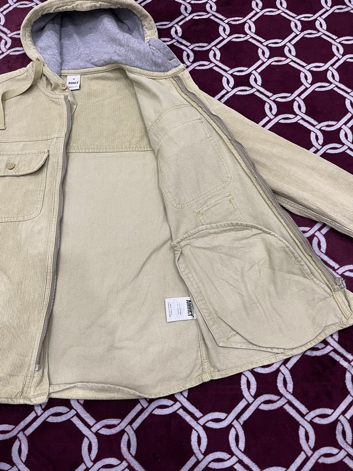 ADDICT Addict Clothing Corduroy Hooded Jacket Size US M / EU 48-50 / 2 - 21 Thumbnail