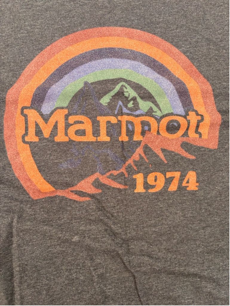 Marmot Men's Marmot Long Sleeve T-Shirt XL Gray Graphic Tee Size US XL / EU 56 / 4 - 6 Thumbnail