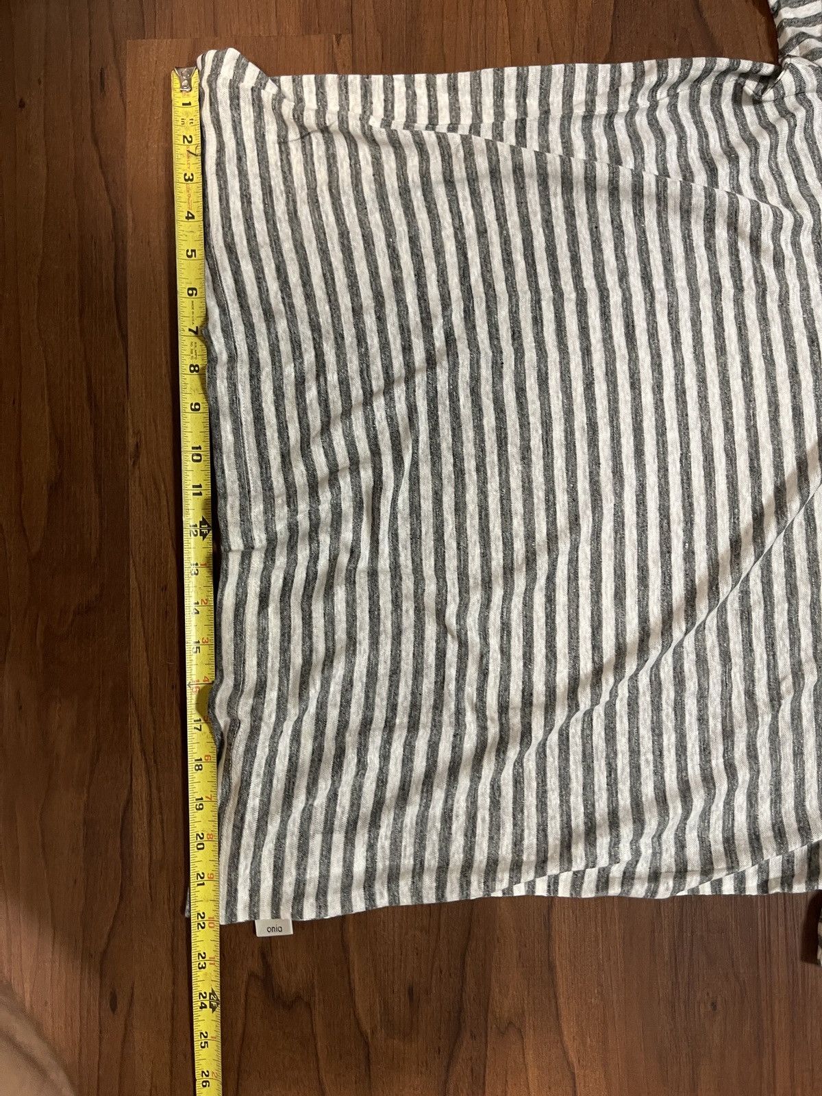 Onia NWT Onia Chad Striped Linen Shirt size Large Size US L / EU 52-54 / 3 - 7 Thumbnail