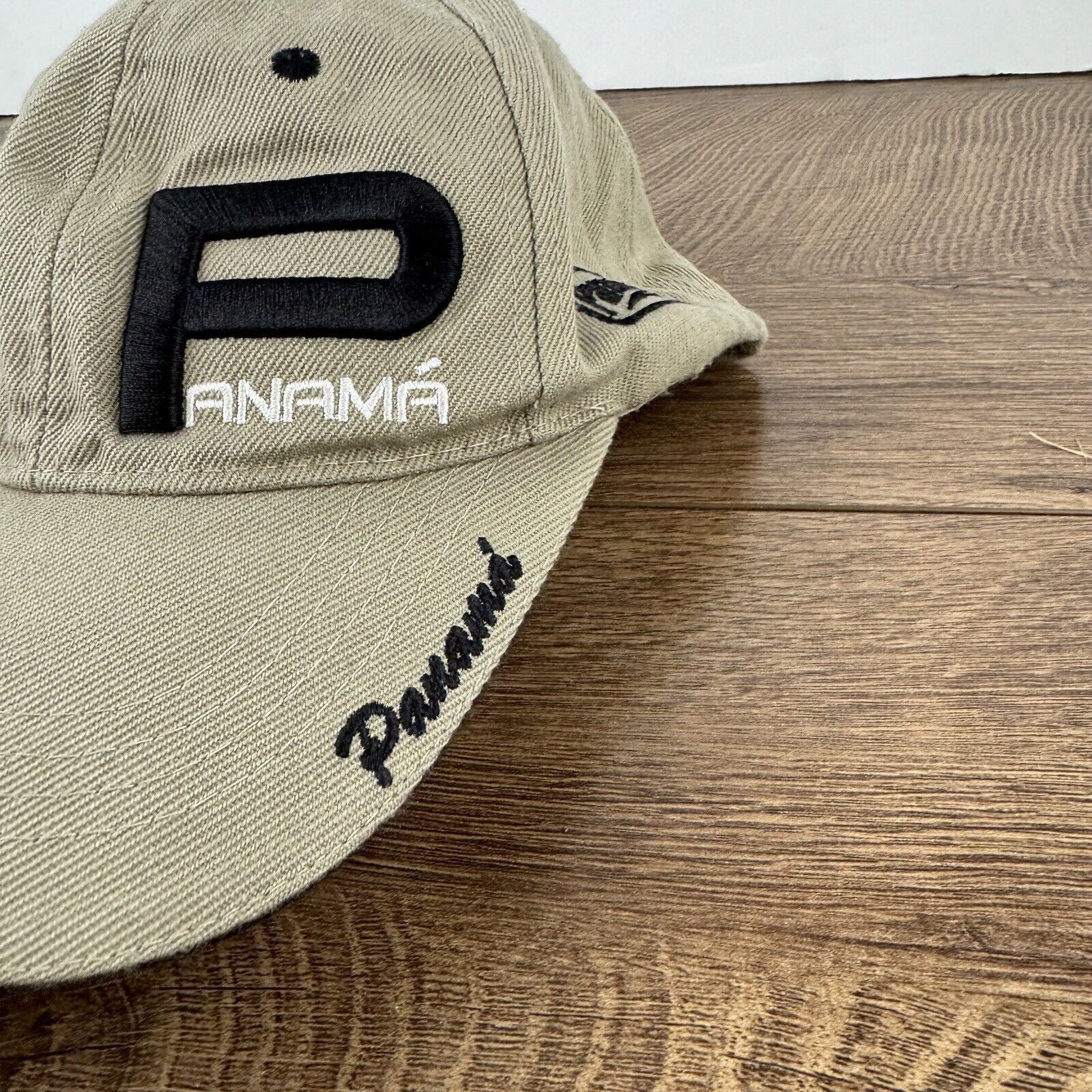 Other Panama Hat Panama Tan Brown Hat Adjustable Adult Size Hat Ca Size ONE SIZE - 7 Thumbnail