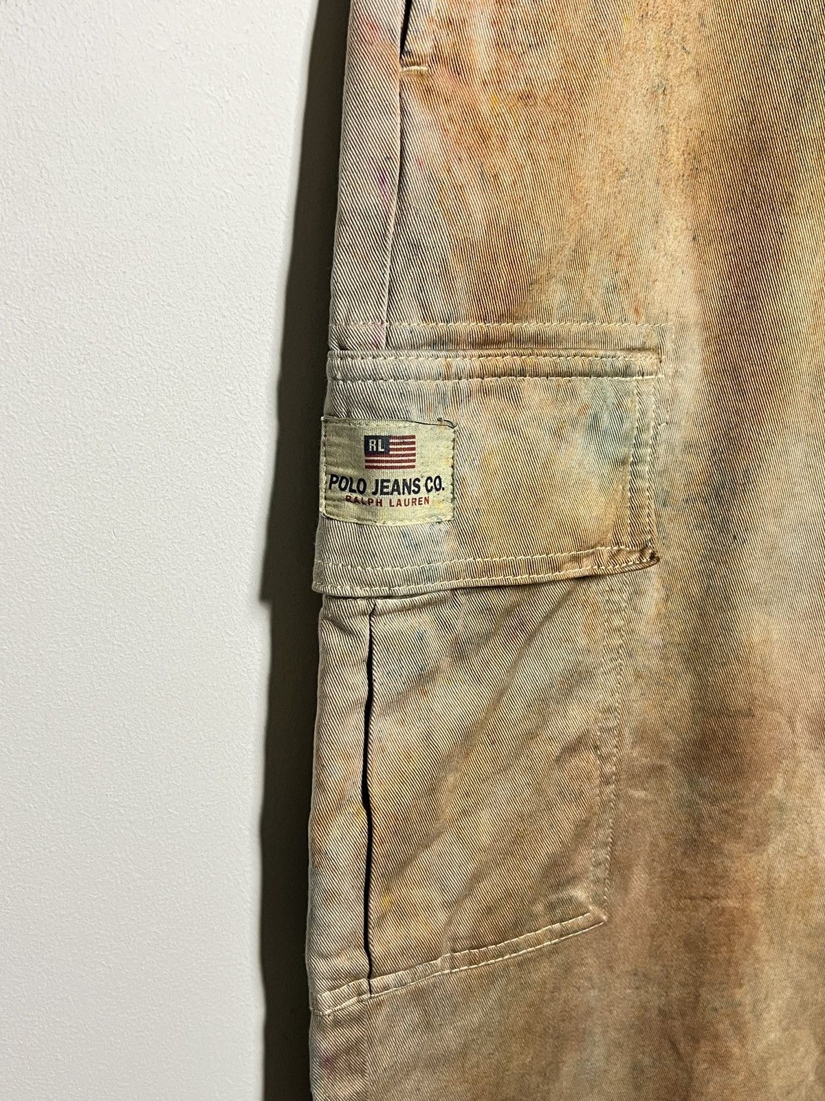 Ralph Lauren ralph lauren rust tie dye cargo multipocket army pants Size US 32 / EU 48 - 7 Thumbnail