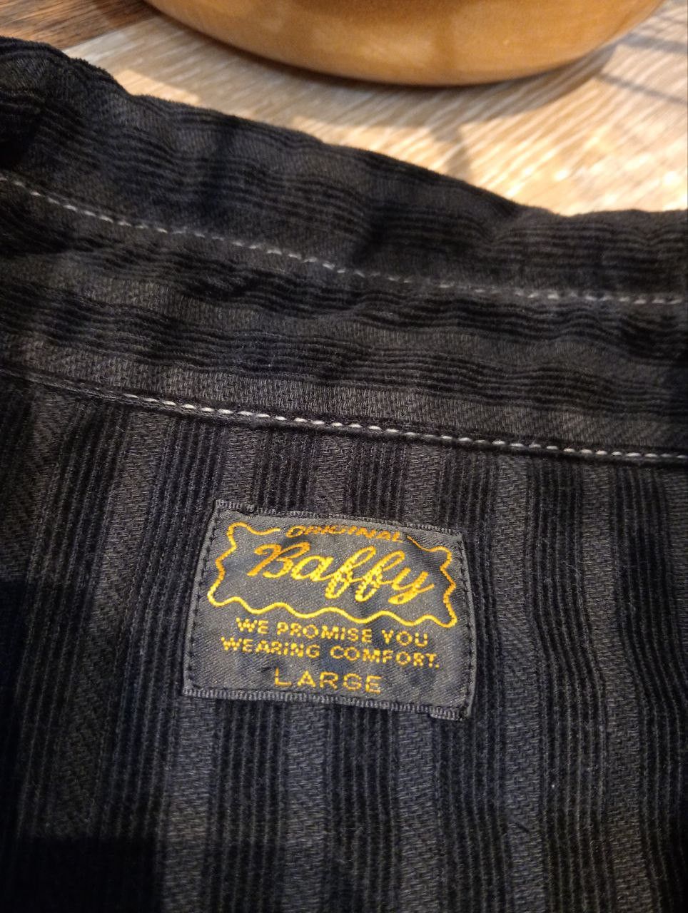 Japanese Brand BAFFY WESTERN FLANNEL SHIRT - SIZE LARGE Size US L / EU 52-54 / 3 - 6 Thumbnail